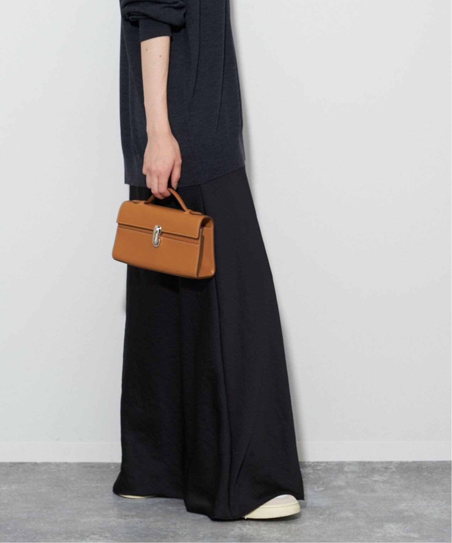 追加》Satin Bias スカート3（ロング・マキシ丈スカート）｜Plage  