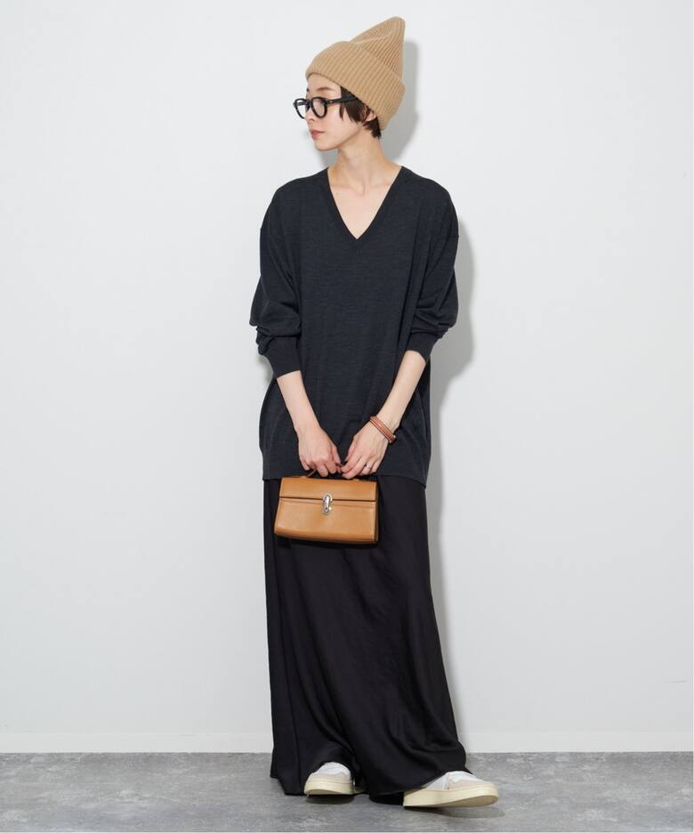 追加》Satin Bias スカート3（ロング・マキシ丈スカート）｜Plage  