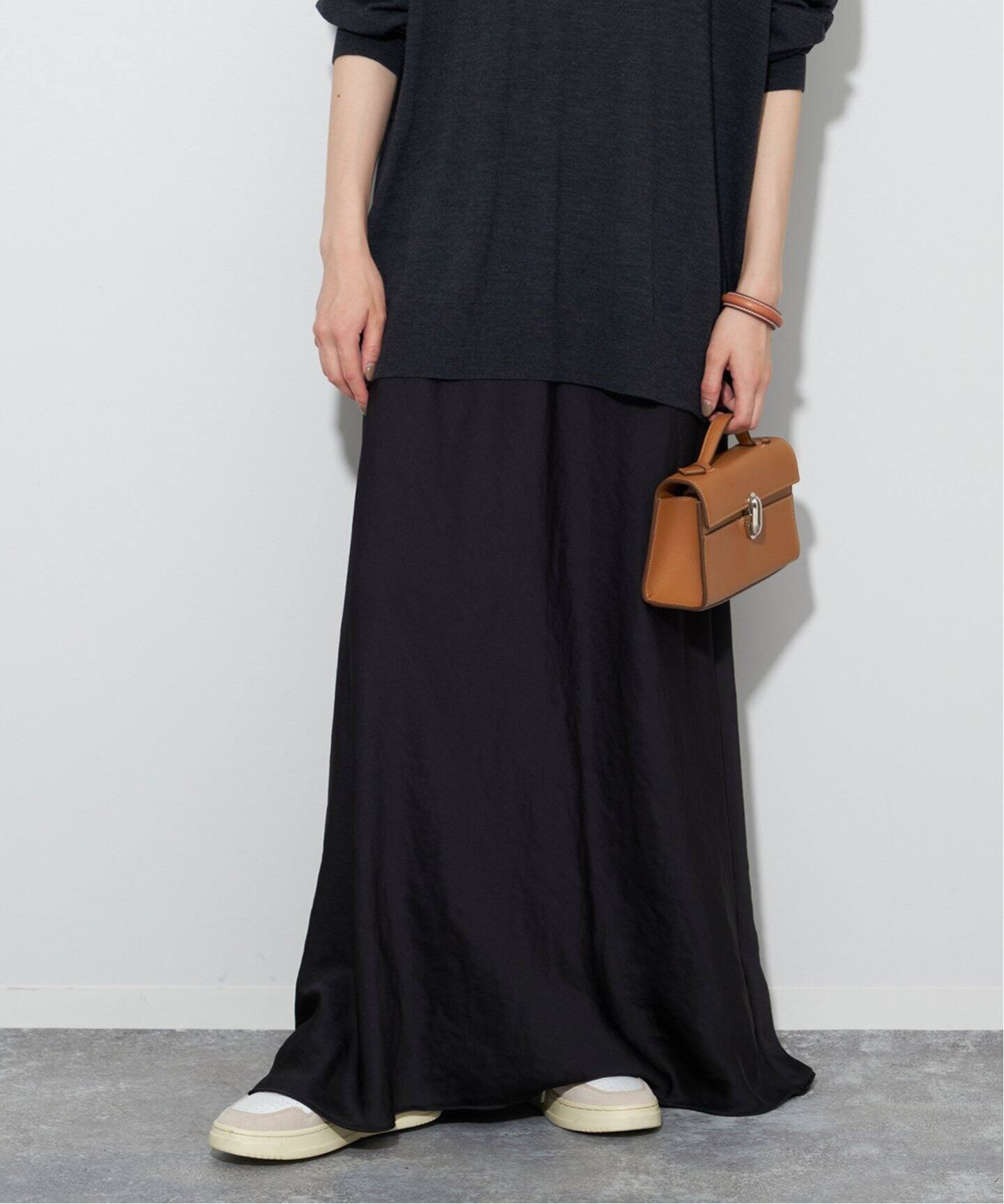 Plage プラージュ Satin タンク ブラック（Plage - プラージュ 24SS  