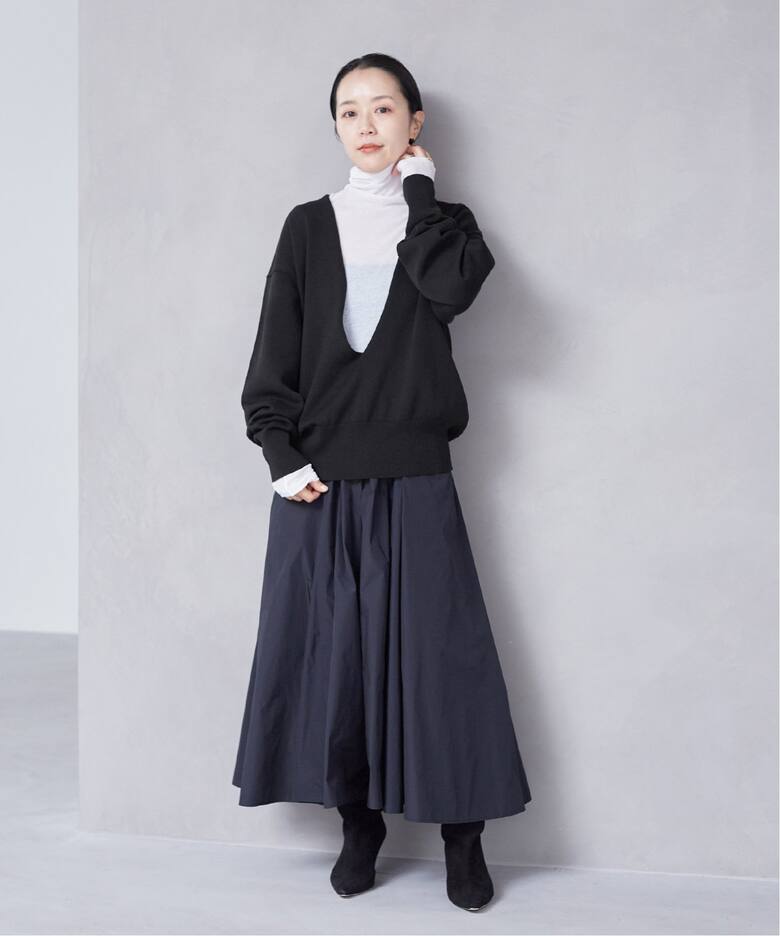 Memory Taffeta スカート（ロング・マキシ丈スカート）｜Plage 