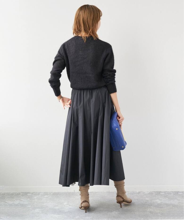 Memory Taffeta スカート（ロング・マキシ丈スカート）｜Plage  