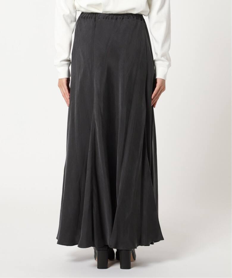 追加》Washable Fibril ギャザーロングスカート7（ロング・マキシ丈  