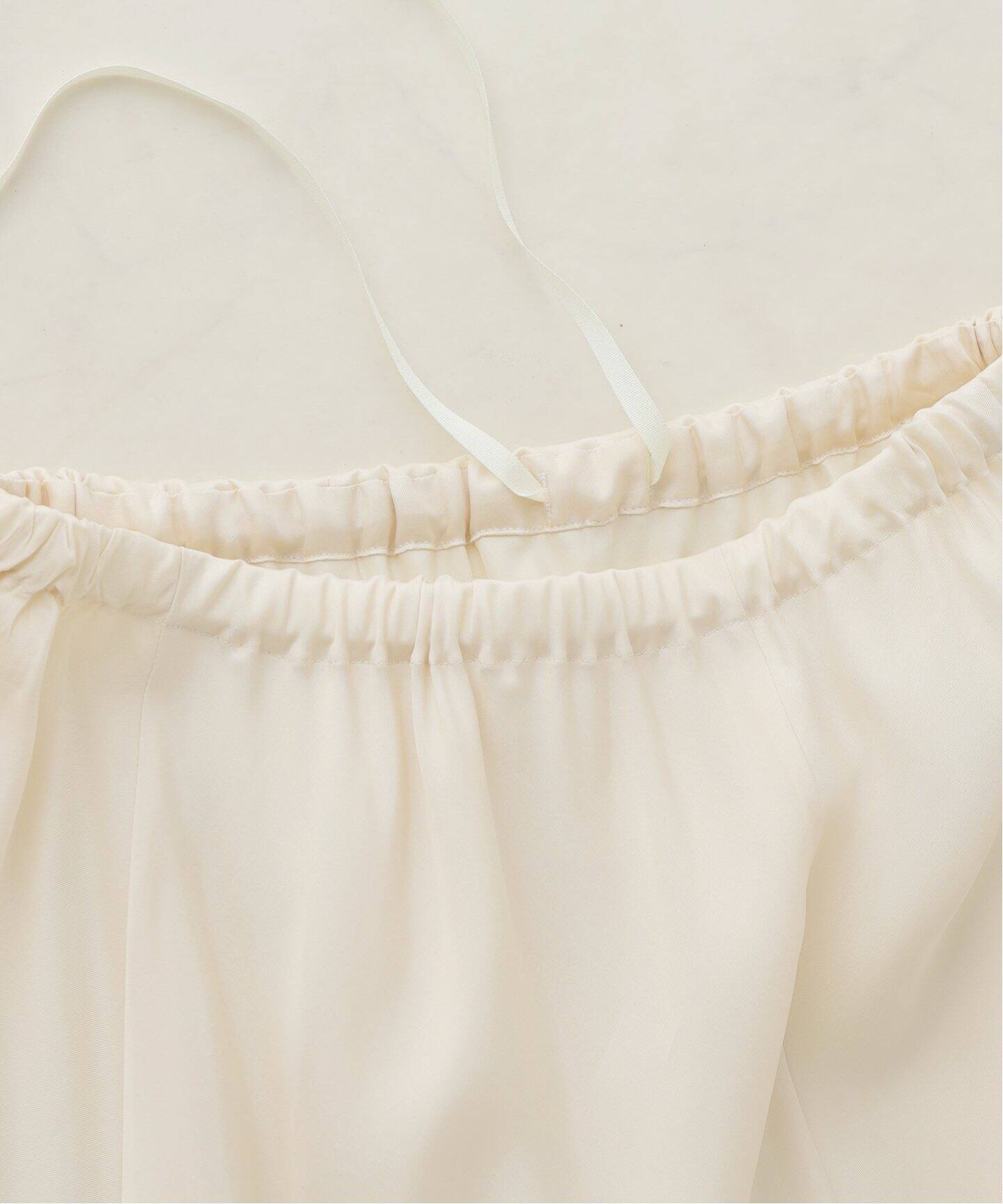 WEB・六本木店限定》Washable Fibril Flared スカート（ロング・マキシ 