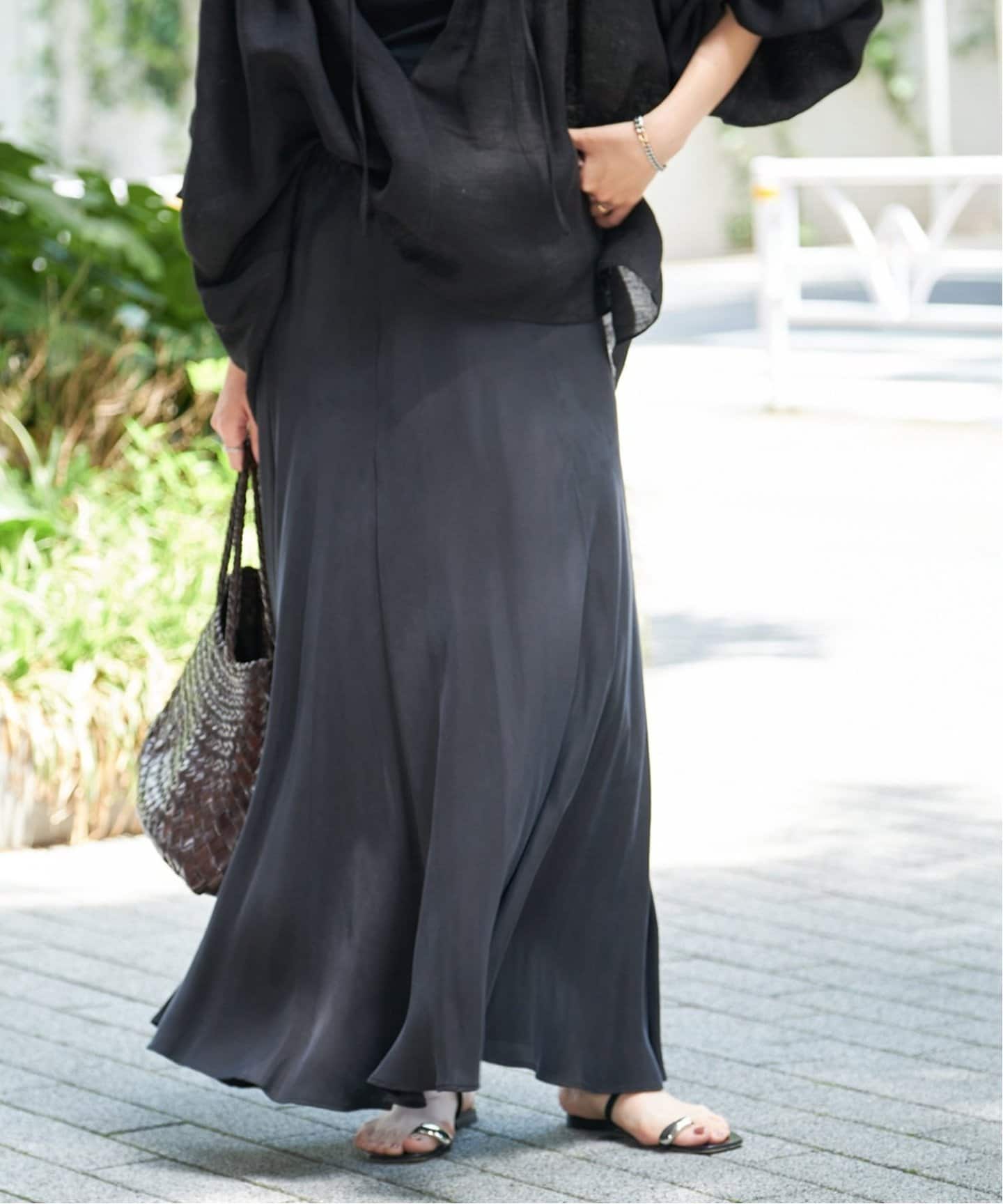 追加》Washable Fibril ロングスカート12（ロング・マキシ丈スカート