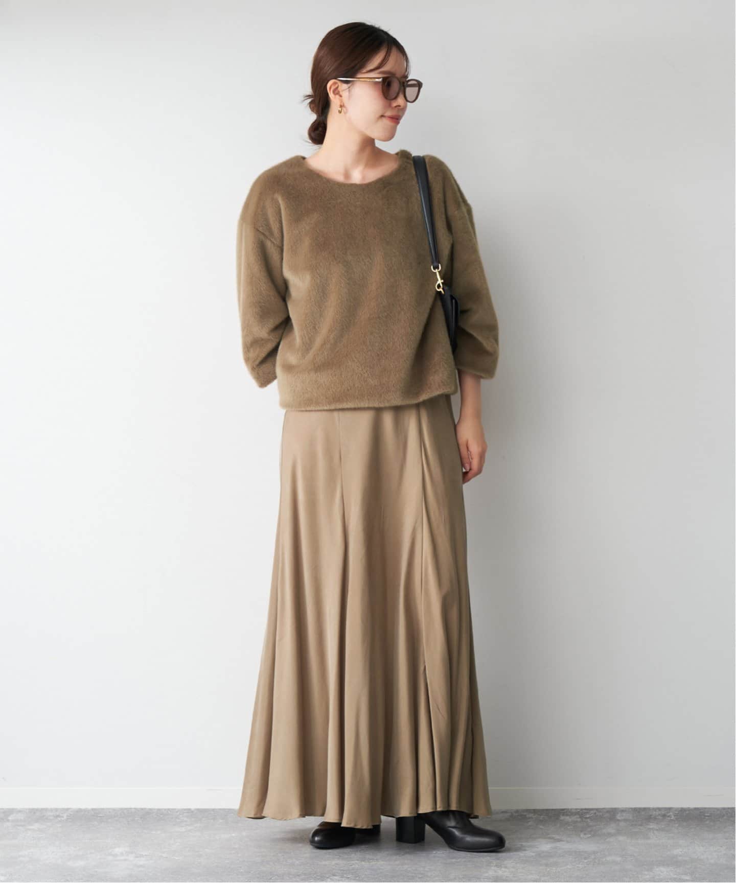 追加》Washable Fibril ロングスカート12（ロング・マキシ丈スカート