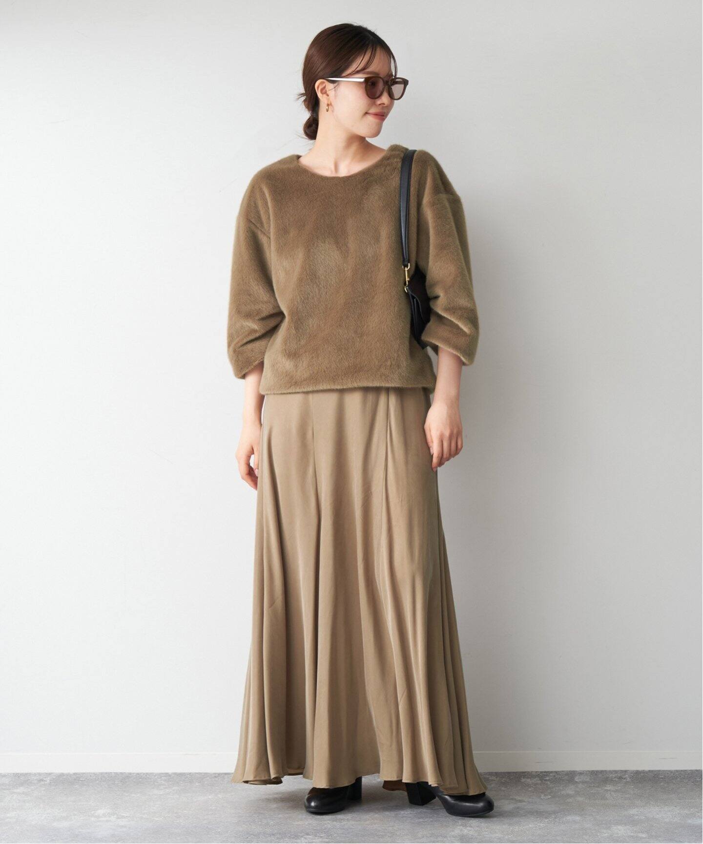 追加》Washable Fibril ロングスカート12（ロング・マキシ丈スカート