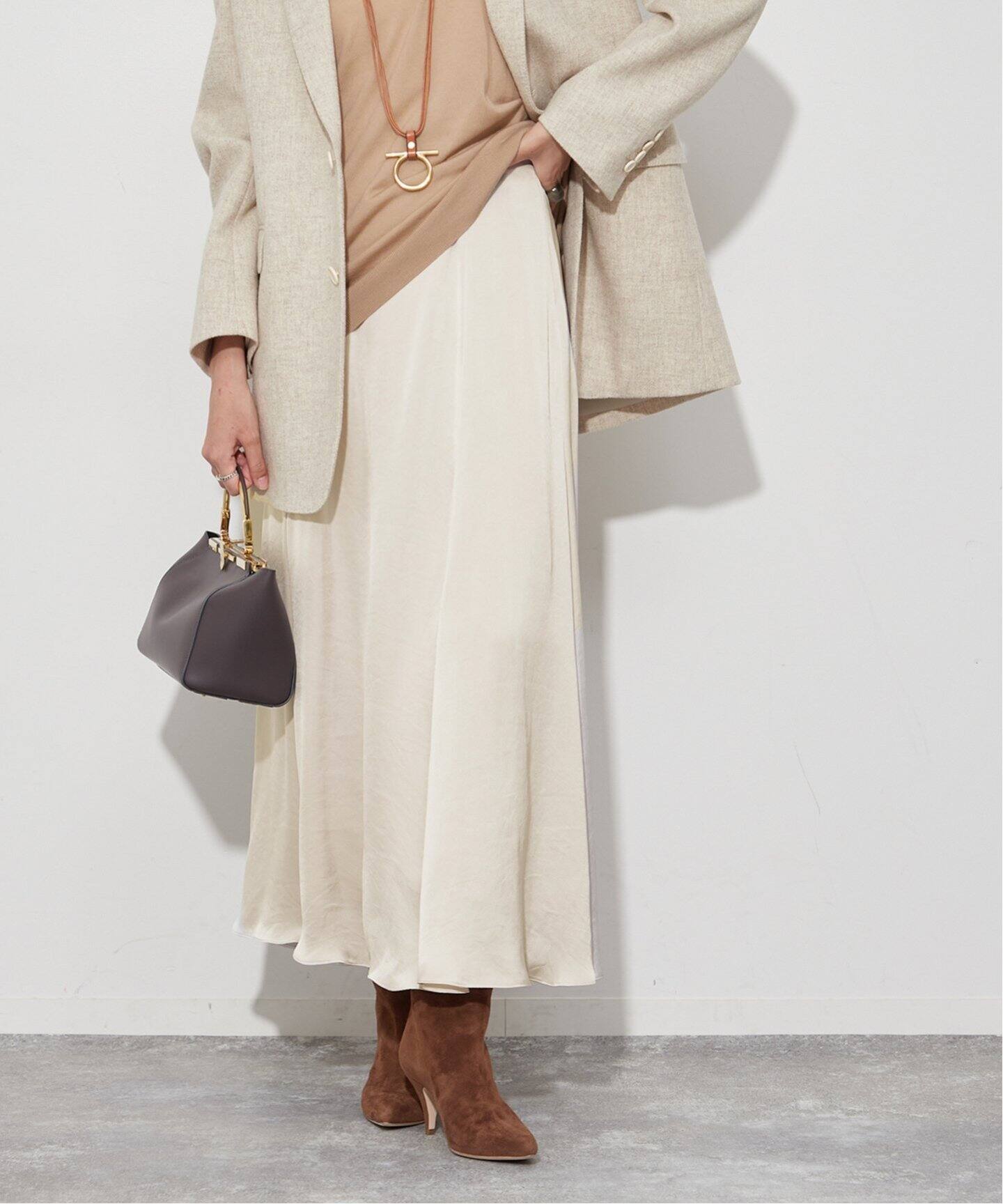 Satin マーメイドスカート（その他スカート）｜Plage（プラージュ）の  