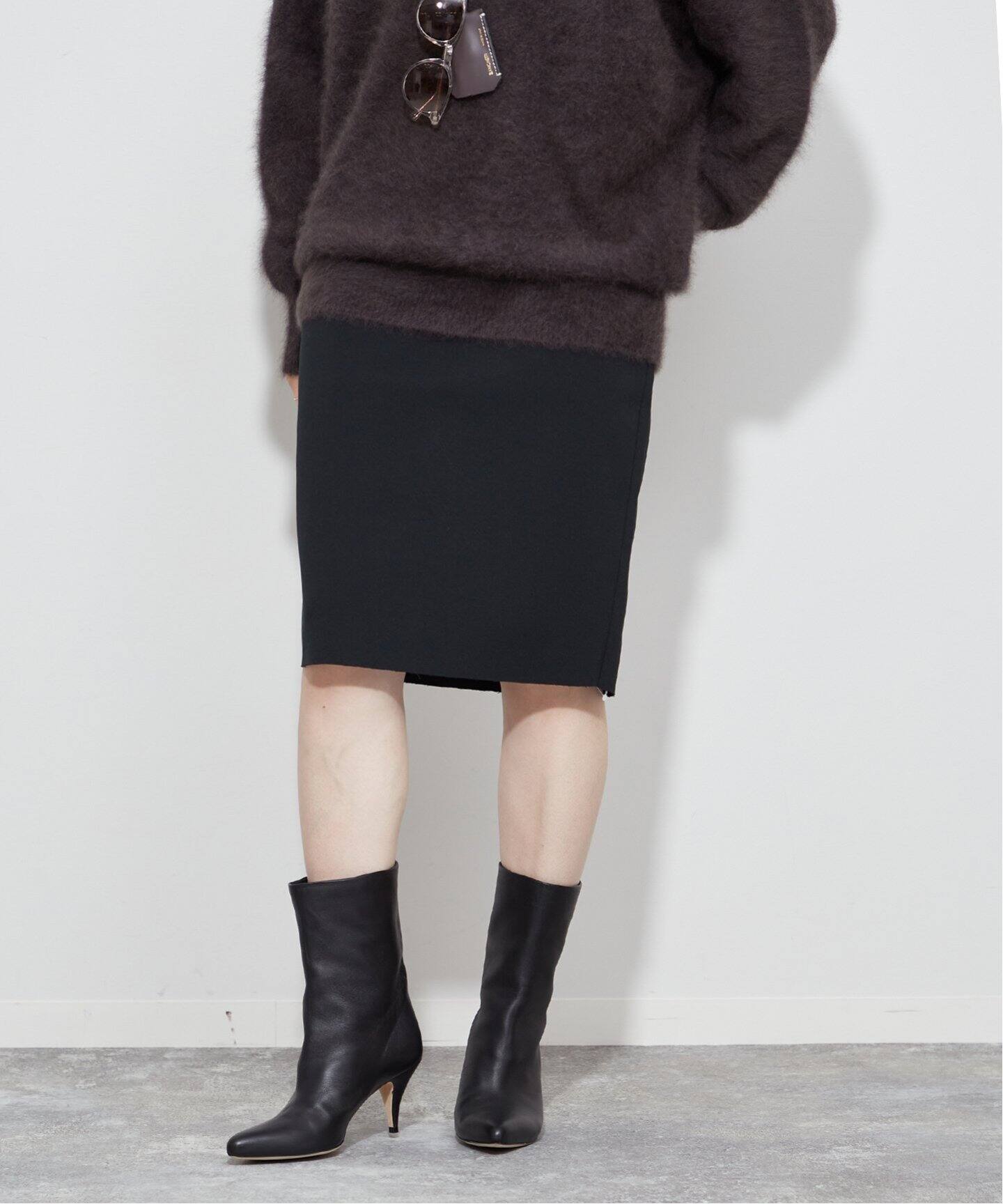DOUBLE KNIT MINI スカート