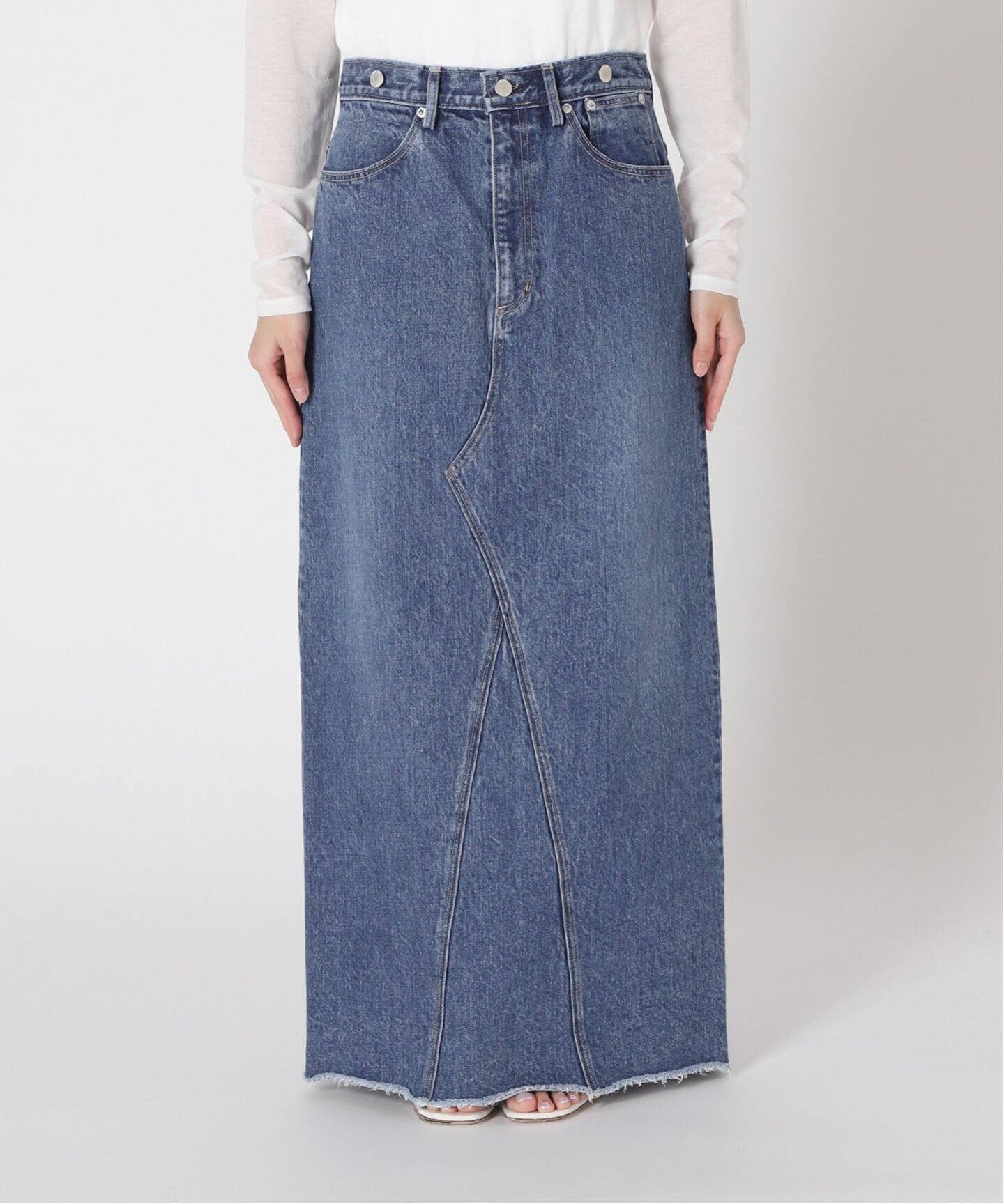 JANE SMITH/ジェーンスミス】 13.4OZ DENIM ロングスカート（デニム 