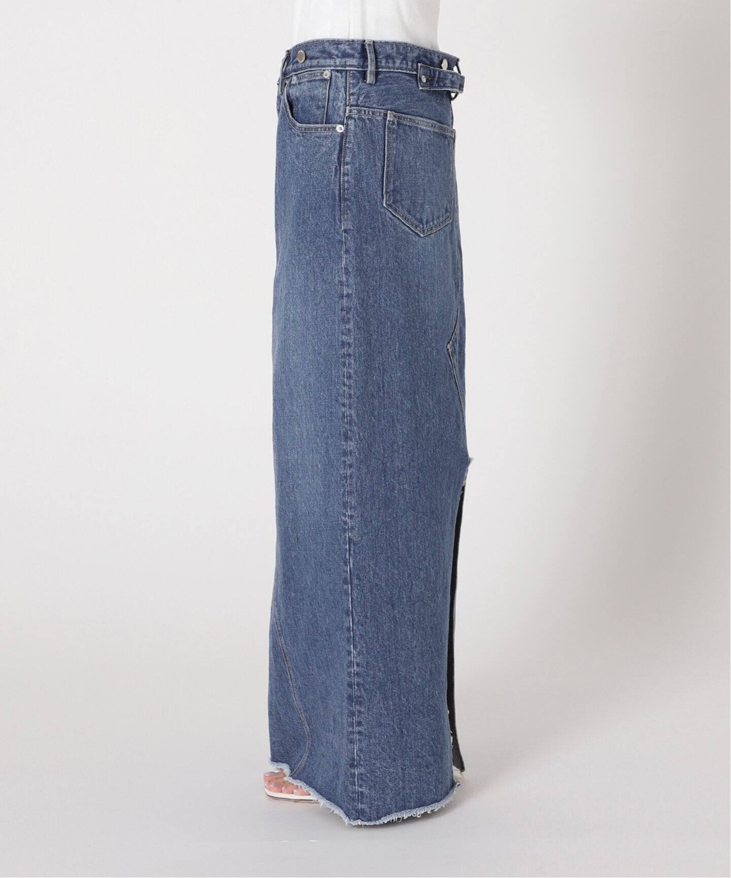 JANE SMITH/ジェーンスミス】 13.4OZ DENIM ロングスカート（デニム 