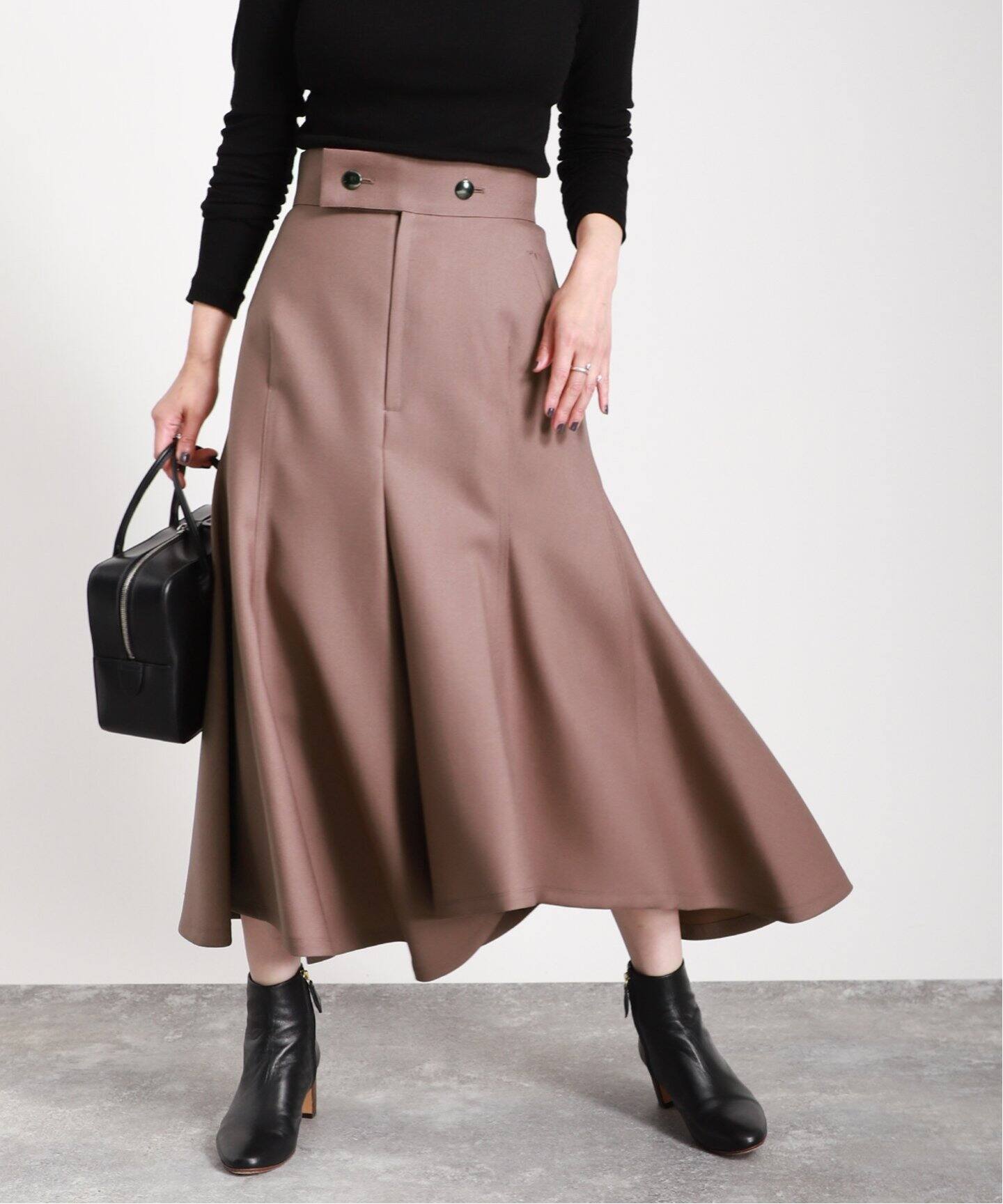 UJOH/ウジョー】Random Hem スカート（ROSE BROWN）（その他スカート 