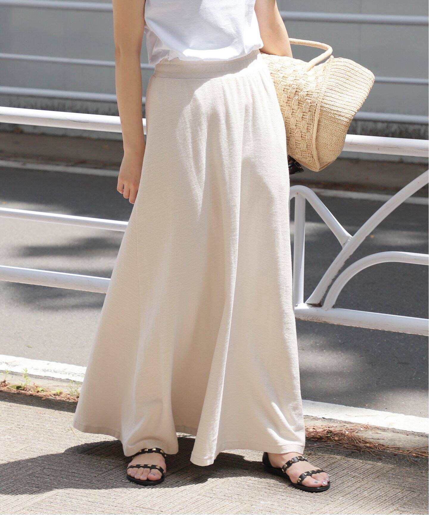 GREY CHORD/グレーコード】ANNA SKIRT（ロング・マキシ丈スカート 