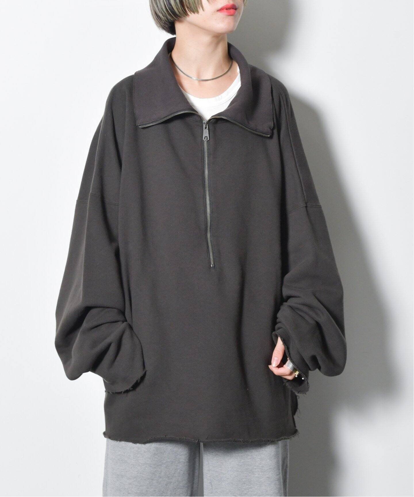ZIP UP スウェット 2：カットソー（Tシャツ／カットソー）｜CITYSHOP 