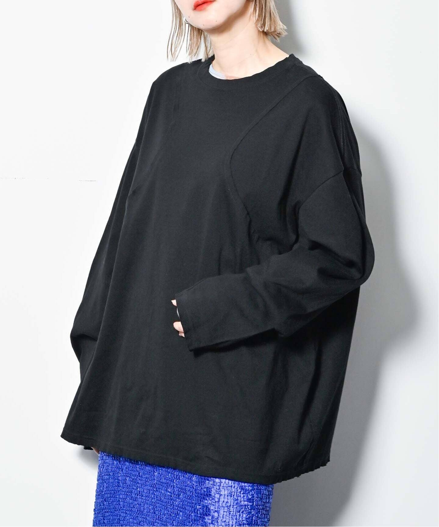 COTTON DAMAGE PULLOVER：カットソー（Tシャツ／カットソー  