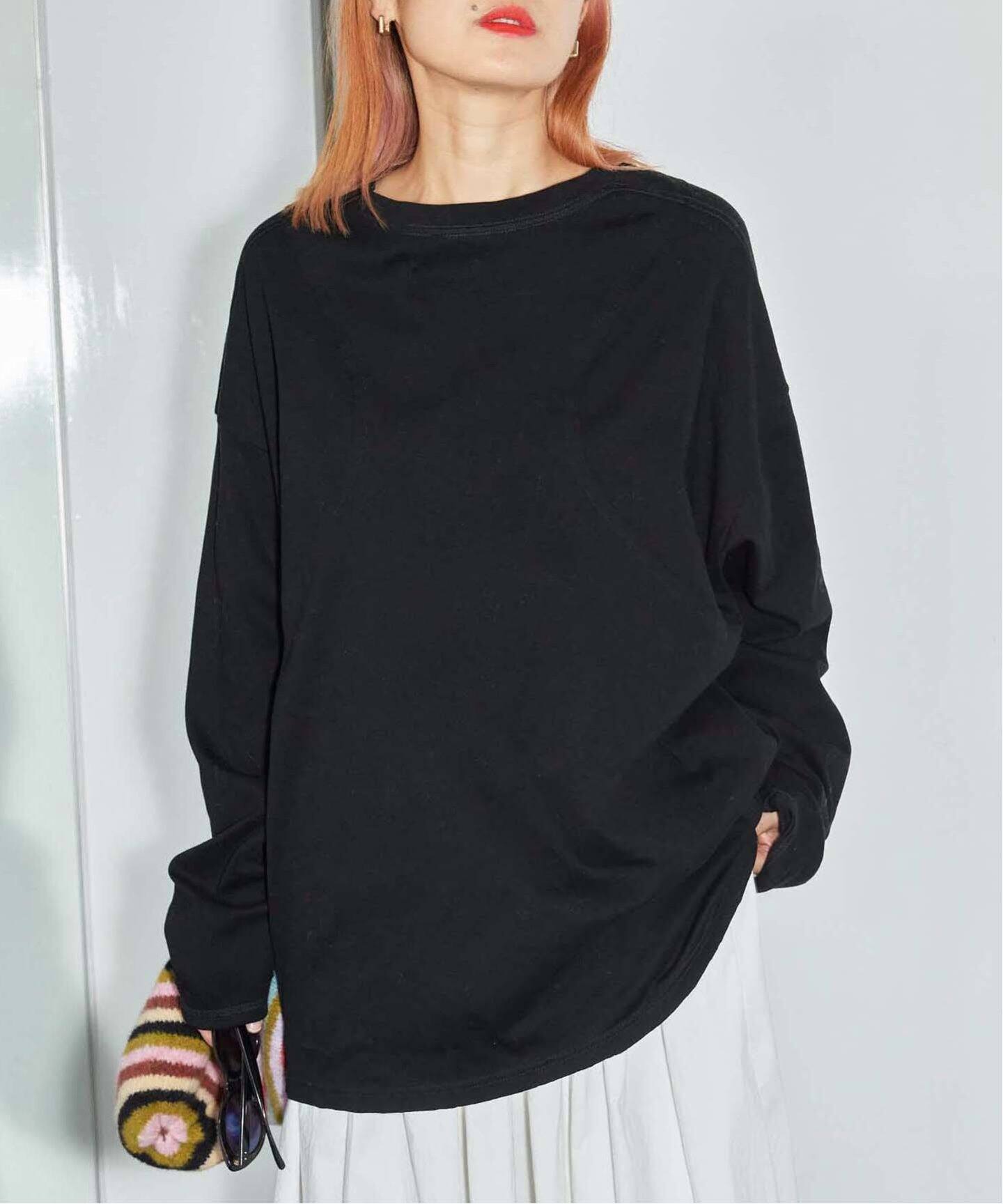 COTTON DAMAGE PULLOVER：カットソー（Tシャツ／カットソー  