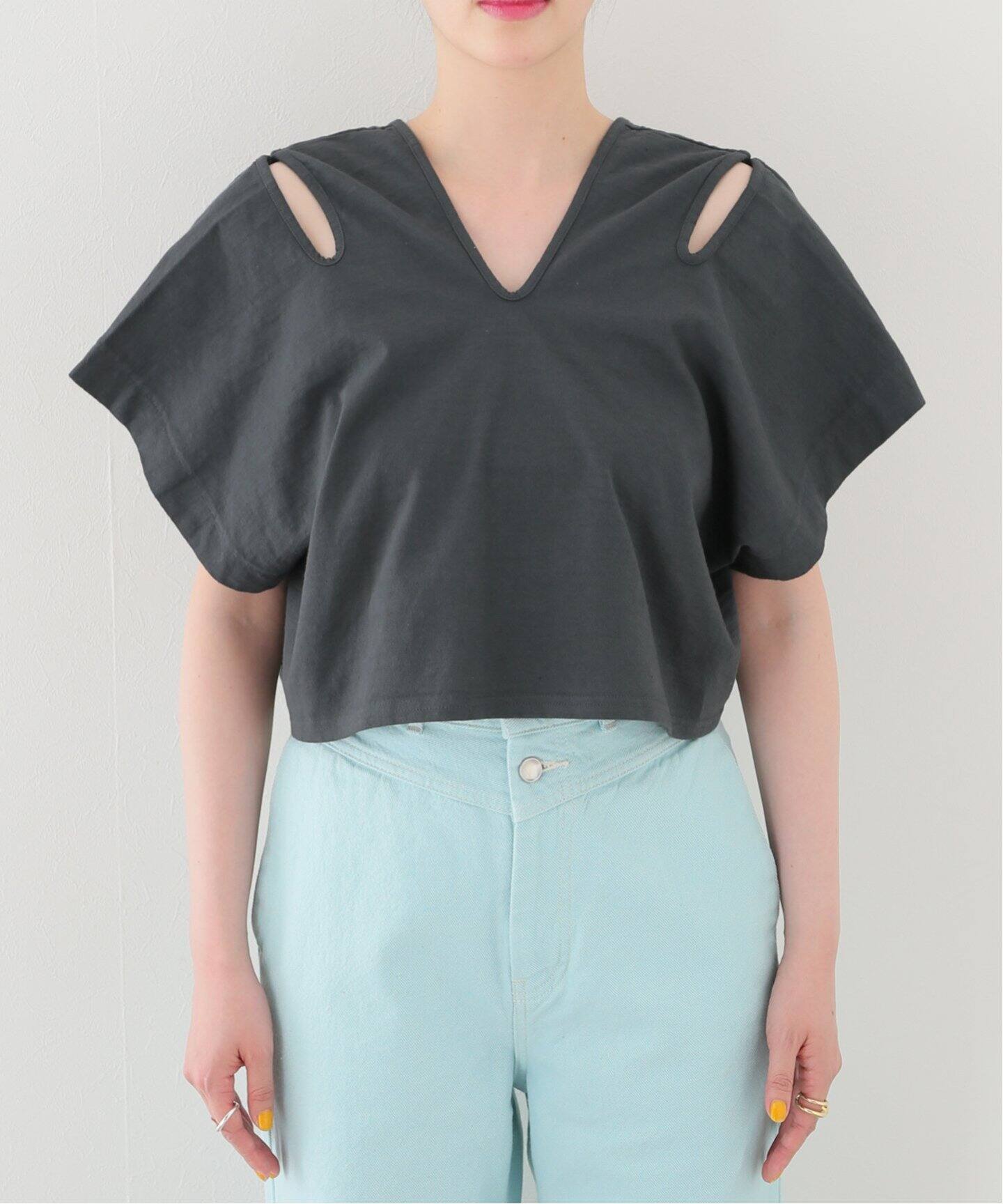 R JUBILEE/アール ジュビリー】LAYERED TEE：カットソー（Tシャツ  