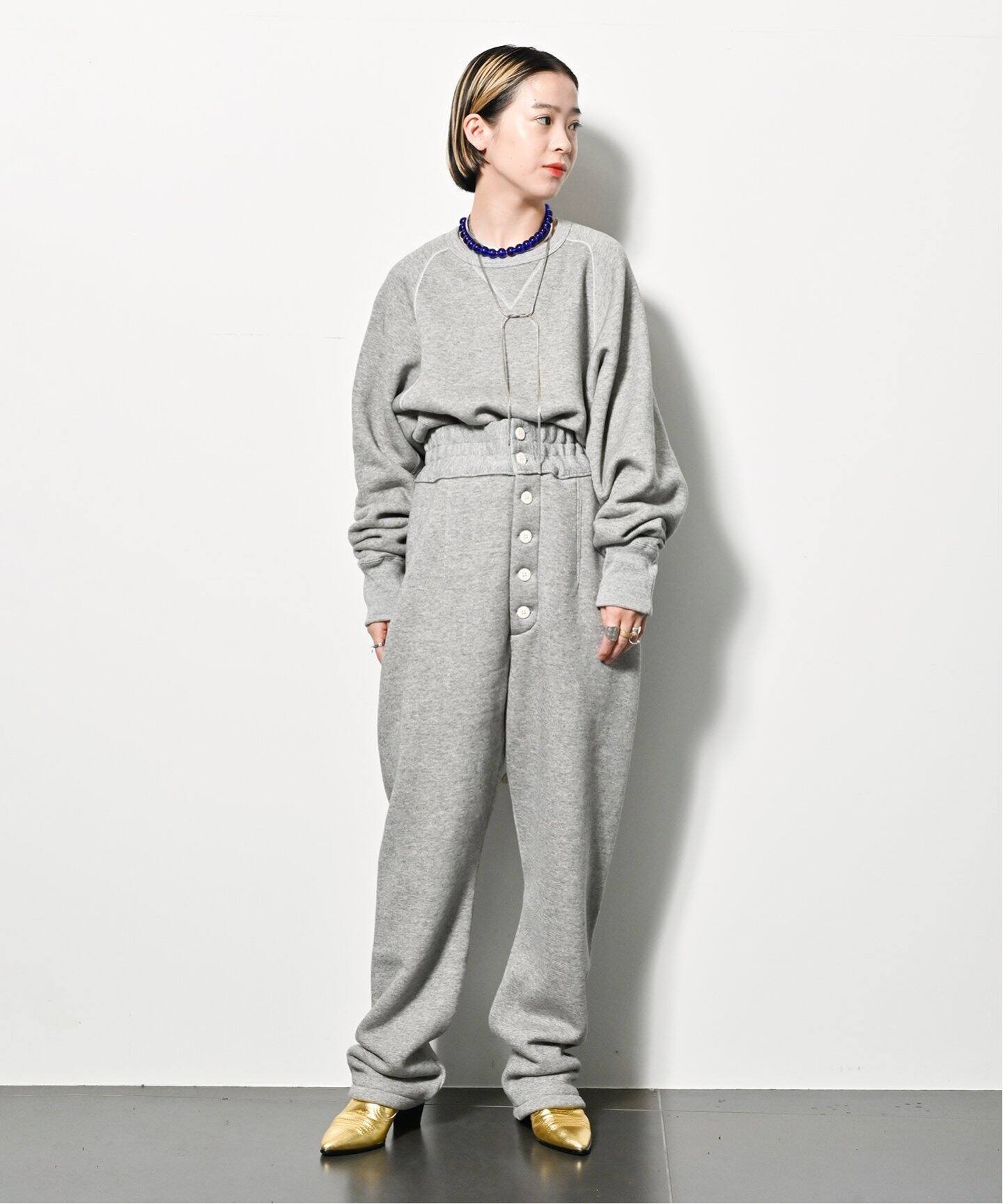 SEEALL / シーオール】YAK TERRY KIMONO スウェット（スウェット  