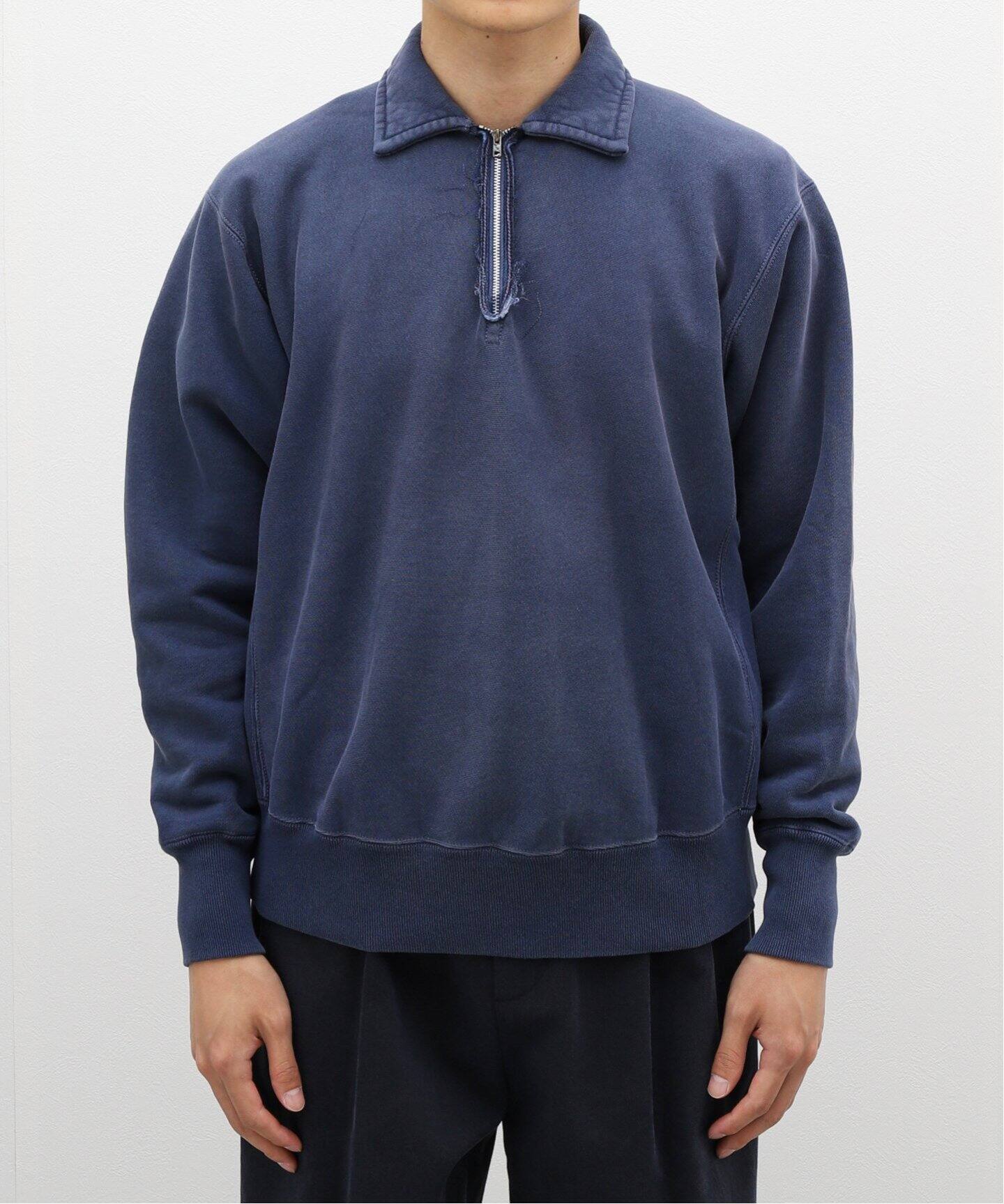 A.PRESSE/アプレッセ】Vintage Half Zip Sweatshirt（Tシャツ 