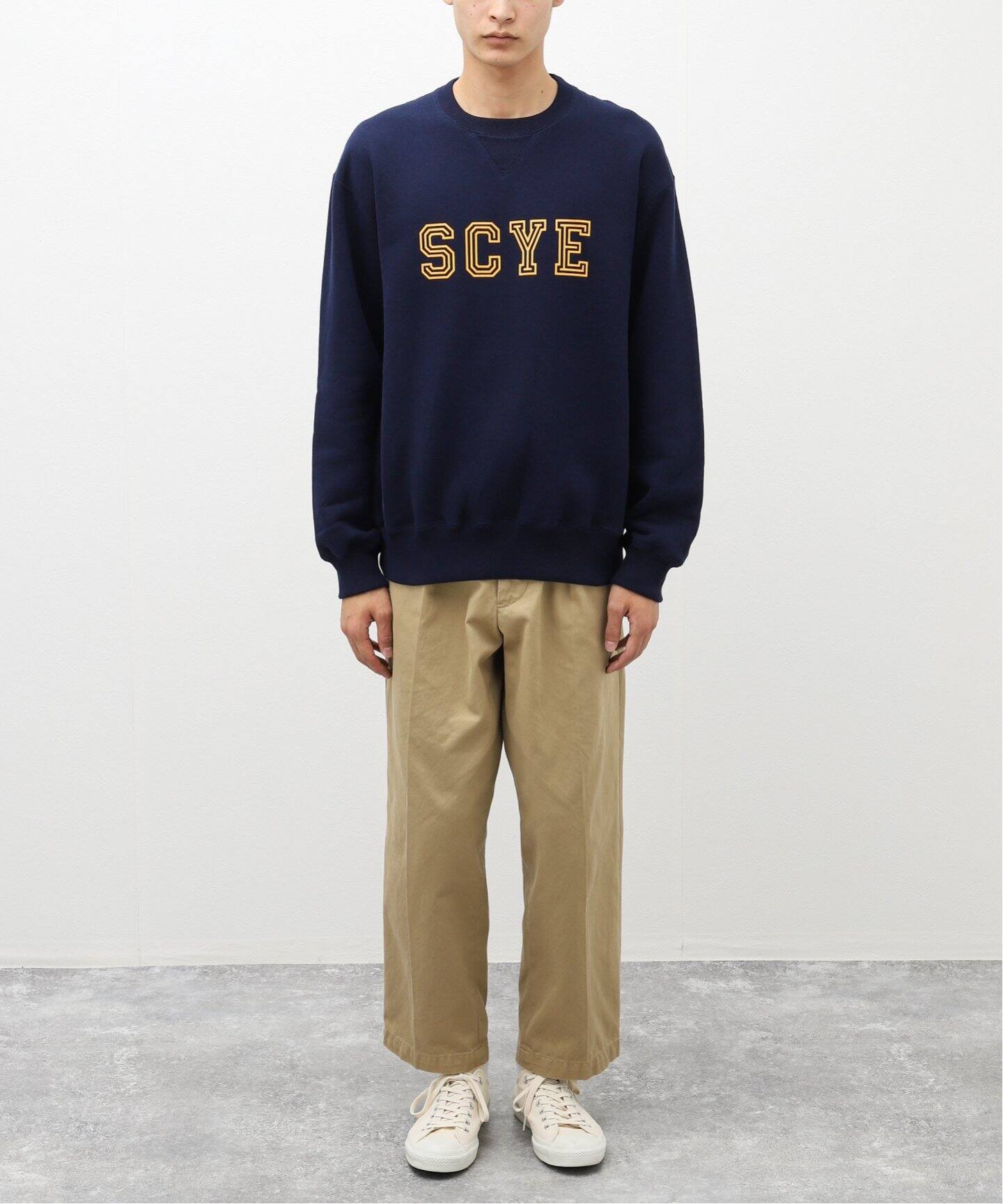 SCYE Fleece すばらしく Back Jersey Sweat Pants 40