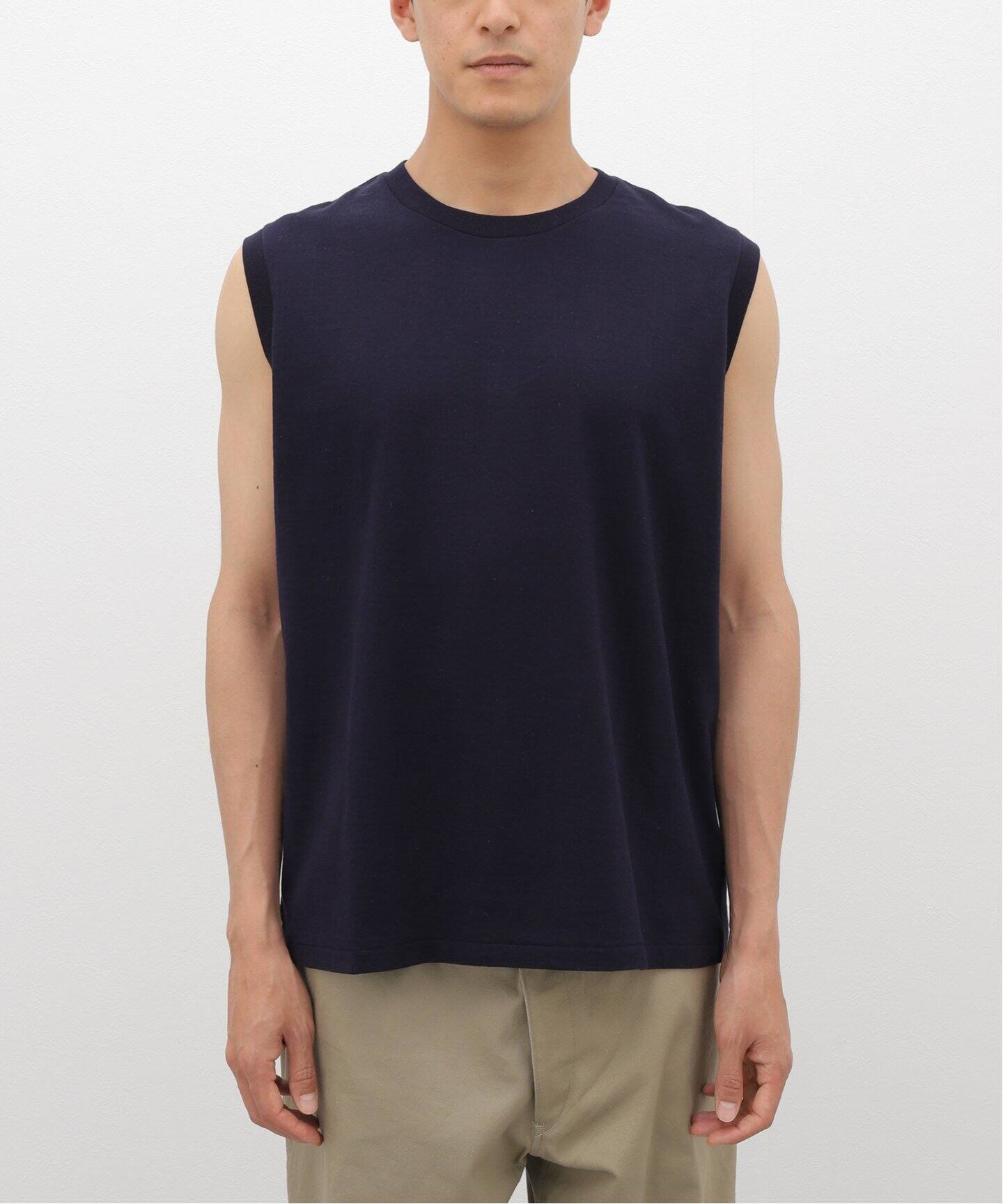 COMOLI / コモリ】クウボウテンジク ノースリーブ（Tシャツ  