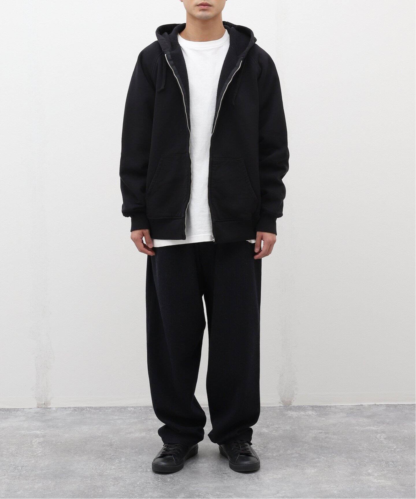 COMOLI / コモリ】コットンツリウラケ ジップパーカ（パーカー）｜L  