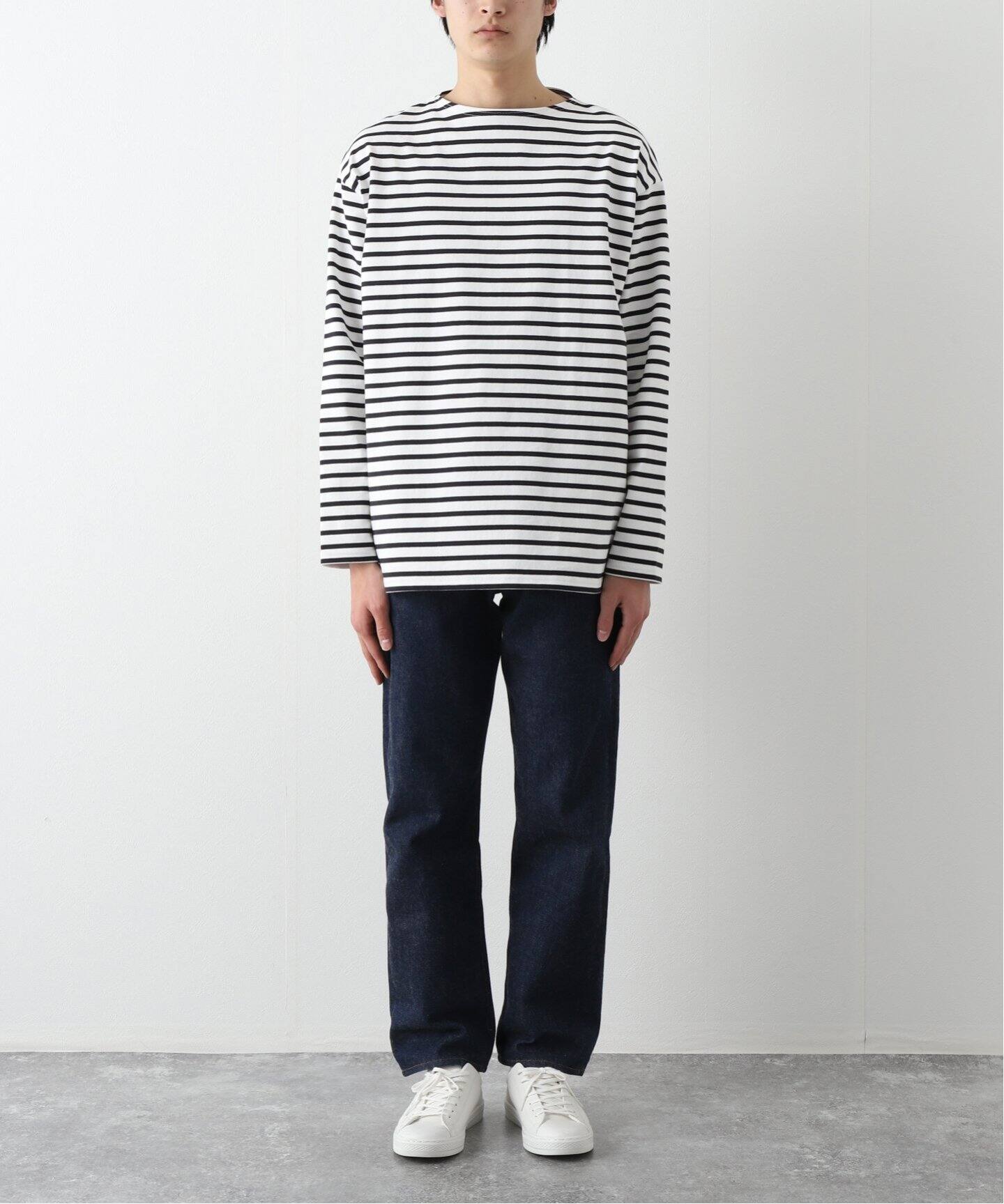 LE / エルイー】WIDE バスクシャツ（Tシャツ／カットソー）｜L