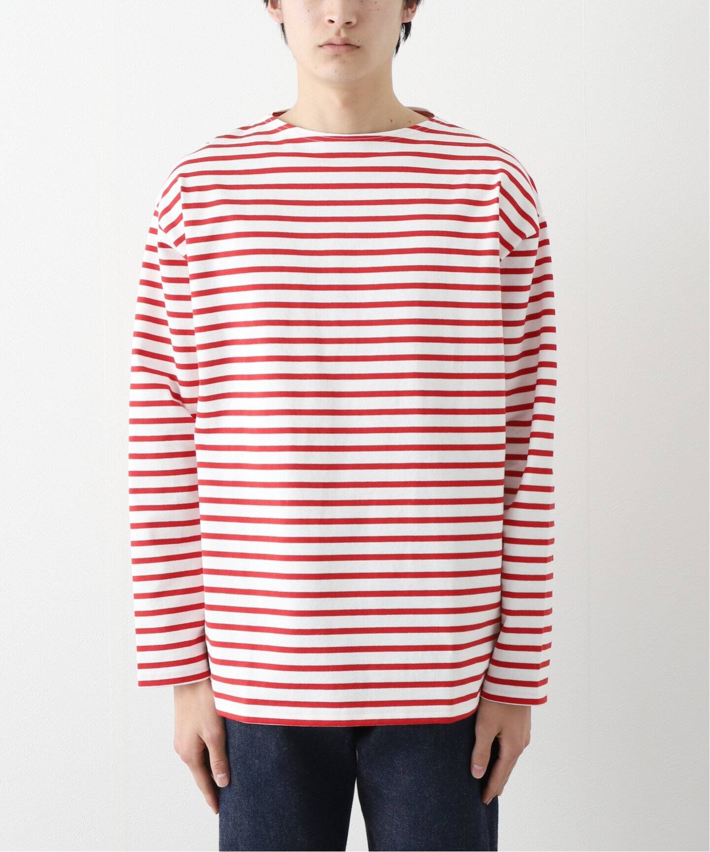 LE / エルイー】WIDE バスクシャツ（Tシャツ／カットソー）｜L