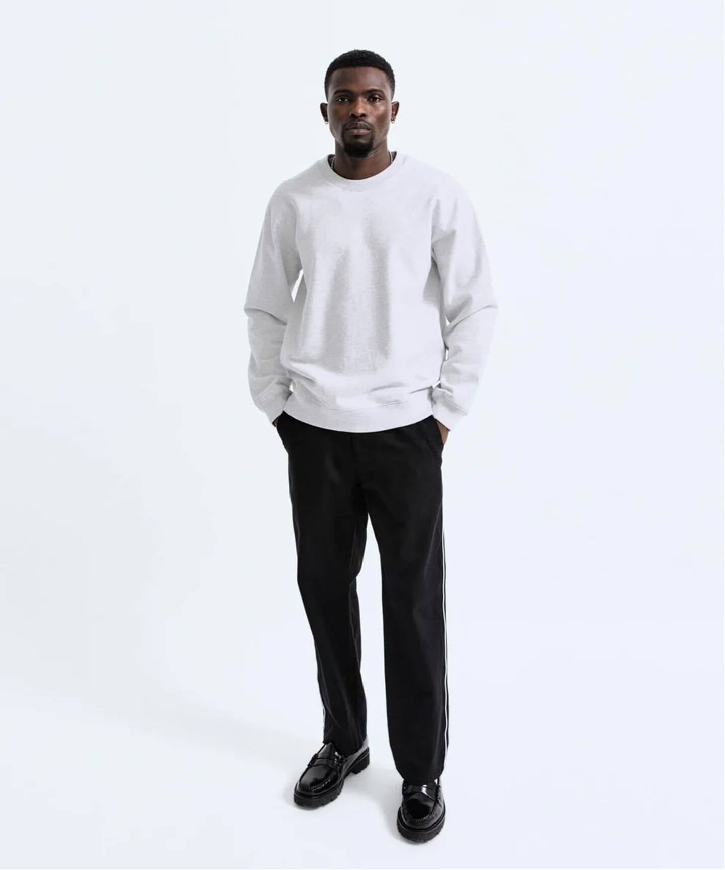 MIDWEIGHT TERRY CLASSIC CREWNECK（MWT)（スウェット）｜REIGNING