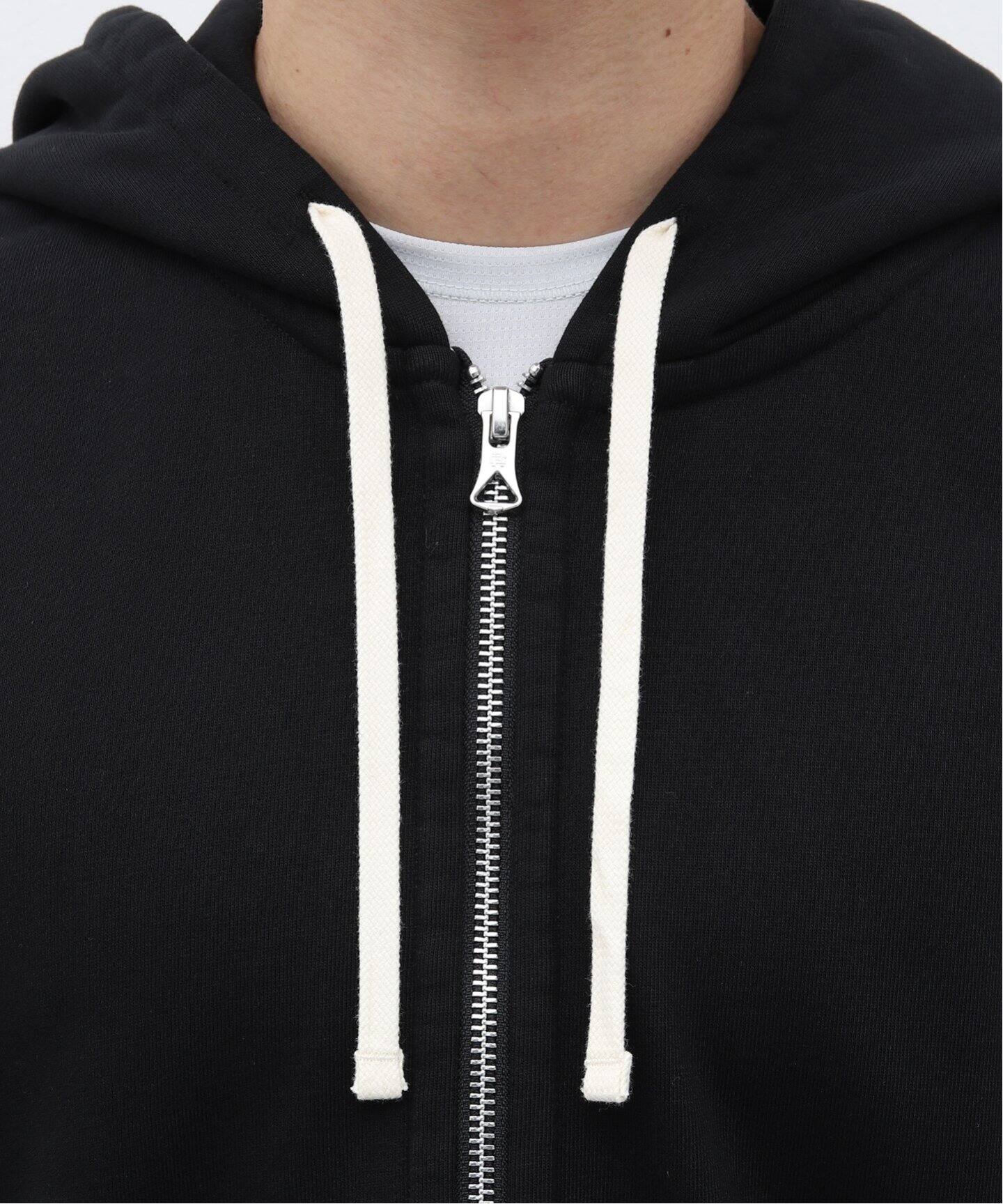 レイニングチャンプ MIDWEIGHT TERRY zip HOODIE 黒 Reigning Champ | レイニングチャンプ】Midweight Terry