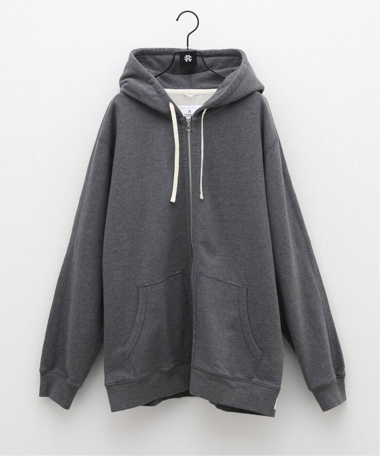 MIDWEIGHT TERRY CLASSIC ZIP HOODIE（MWT)（パーカー）｜REIGNING 