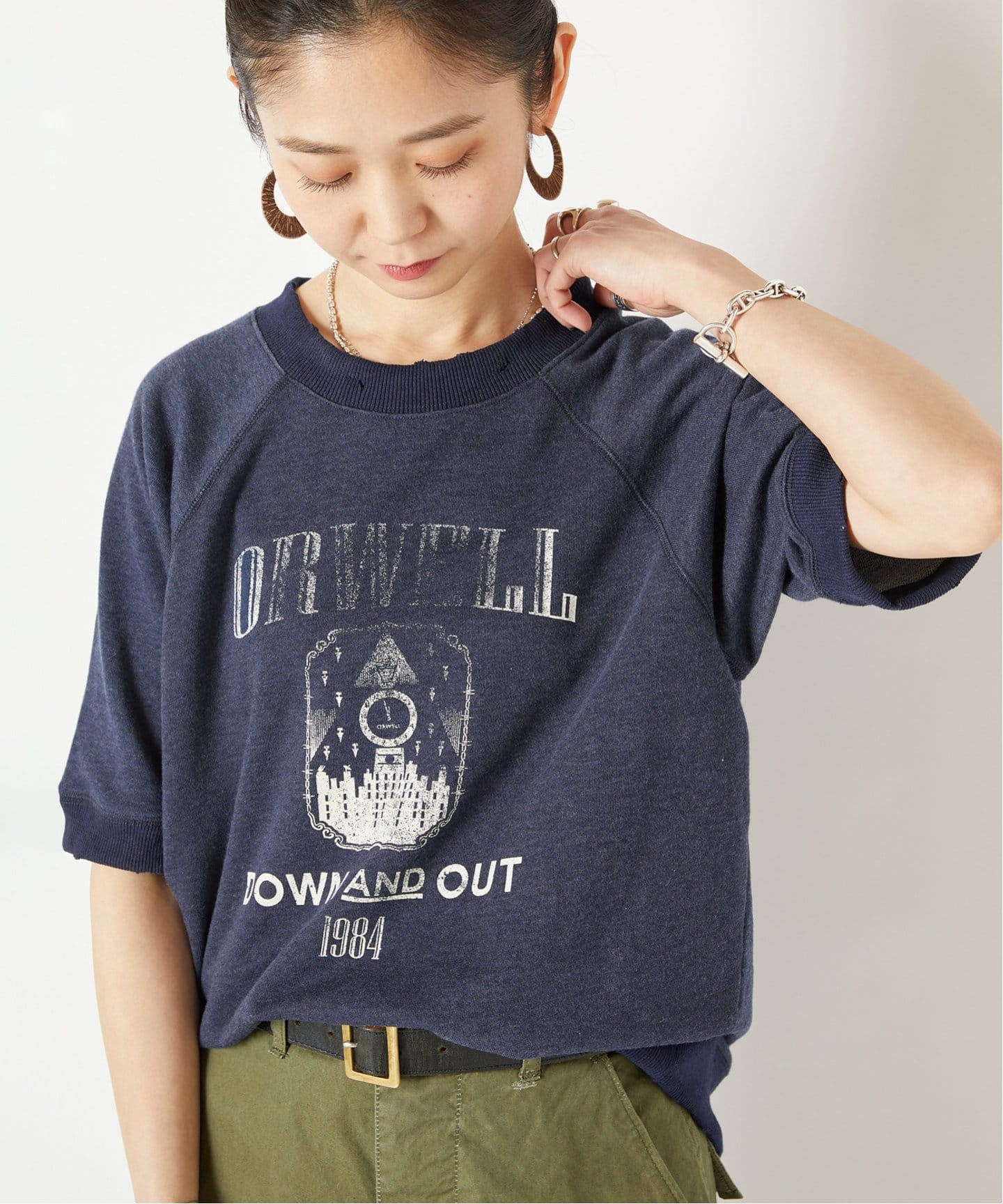 HOWIE.clothing】ヴィンテージ ショートスリーブ スウェット
