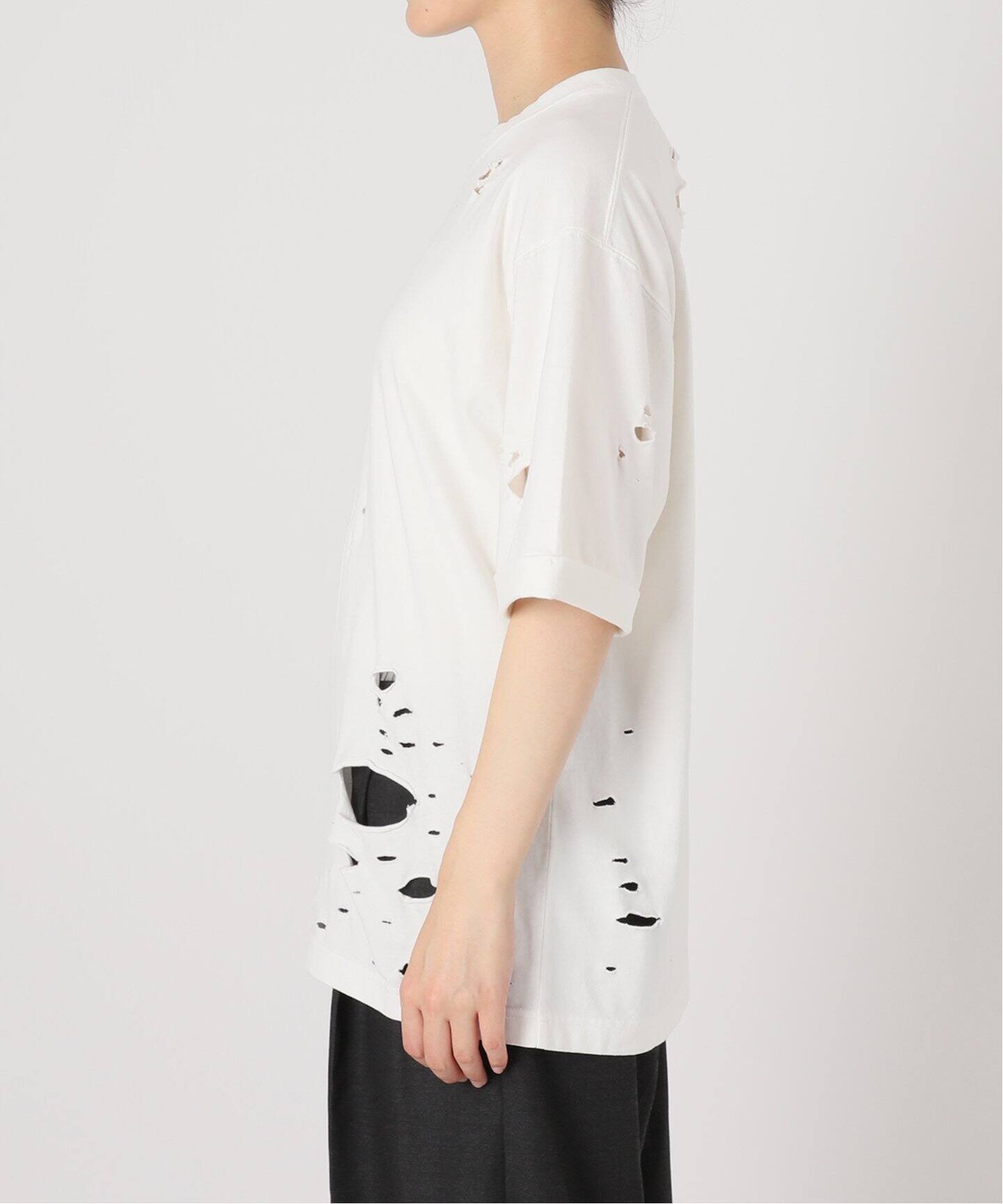 受注生産/予約》coaw by reiko kojima / damage tee（Tシャツ 