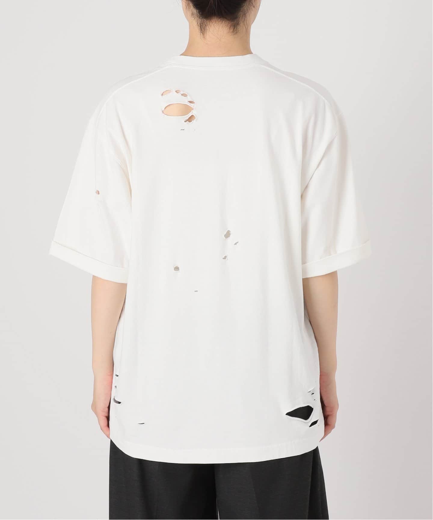 トップス coaw by reiko kojima / damage tee coaw by reiko kojima / damage tee トップス