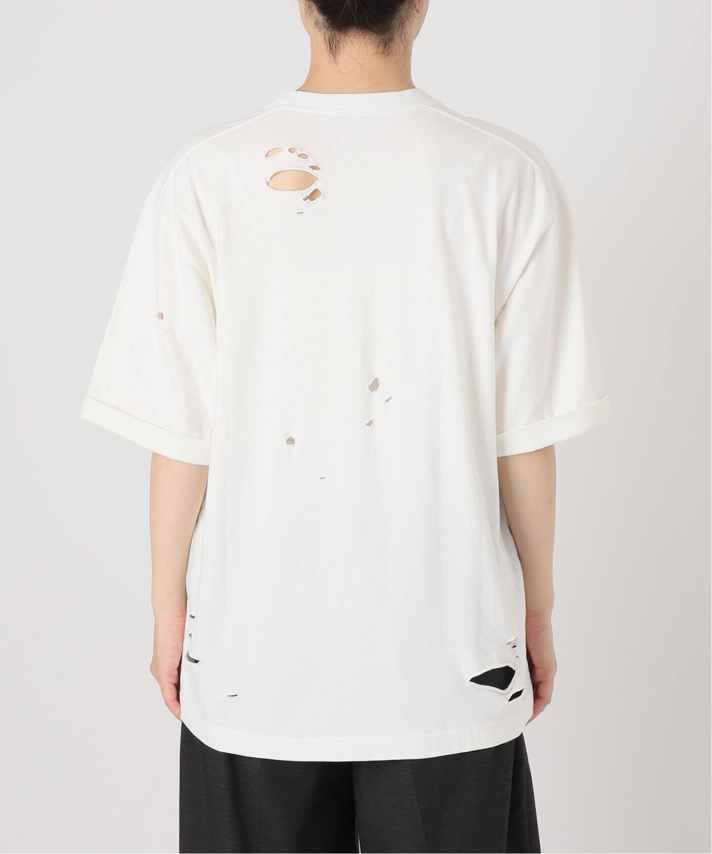 受注生産/予約》coaw by reiko kojima / damage tee（Tシャツ 