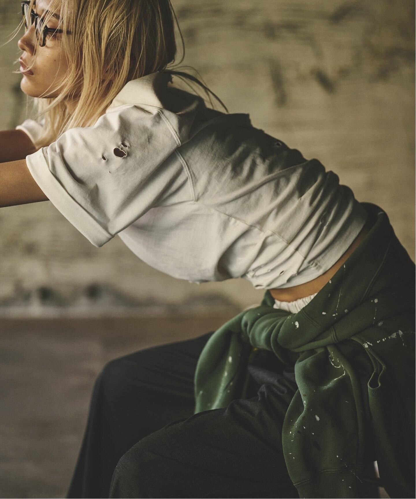 トップス coaw by reiko kojima / damage tee coaw by reiko kojima / damage tee