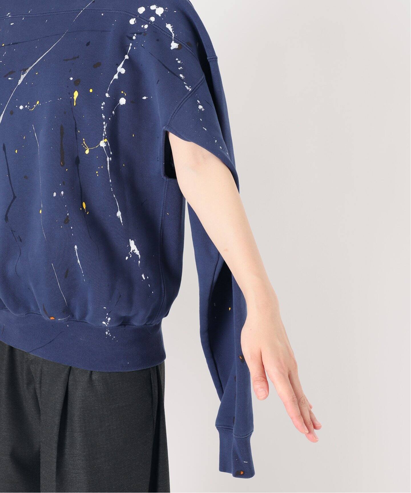 受注生産/予約》coaw by reiko kojima / paint sweat（Tシャツ 