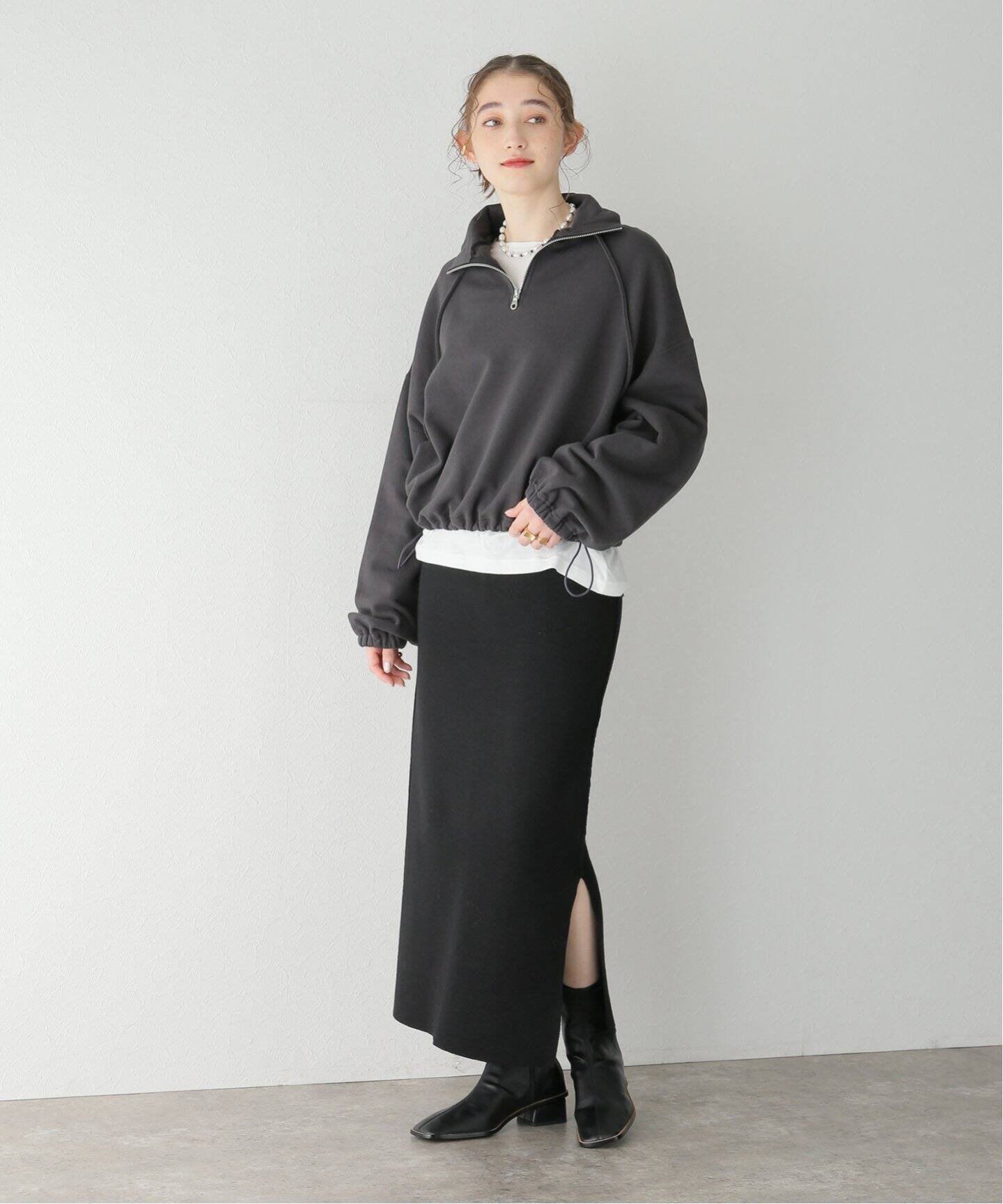 TODAYFUL / トゥデイフル】Half Zip Pullover（スウェット）｜BOICE 