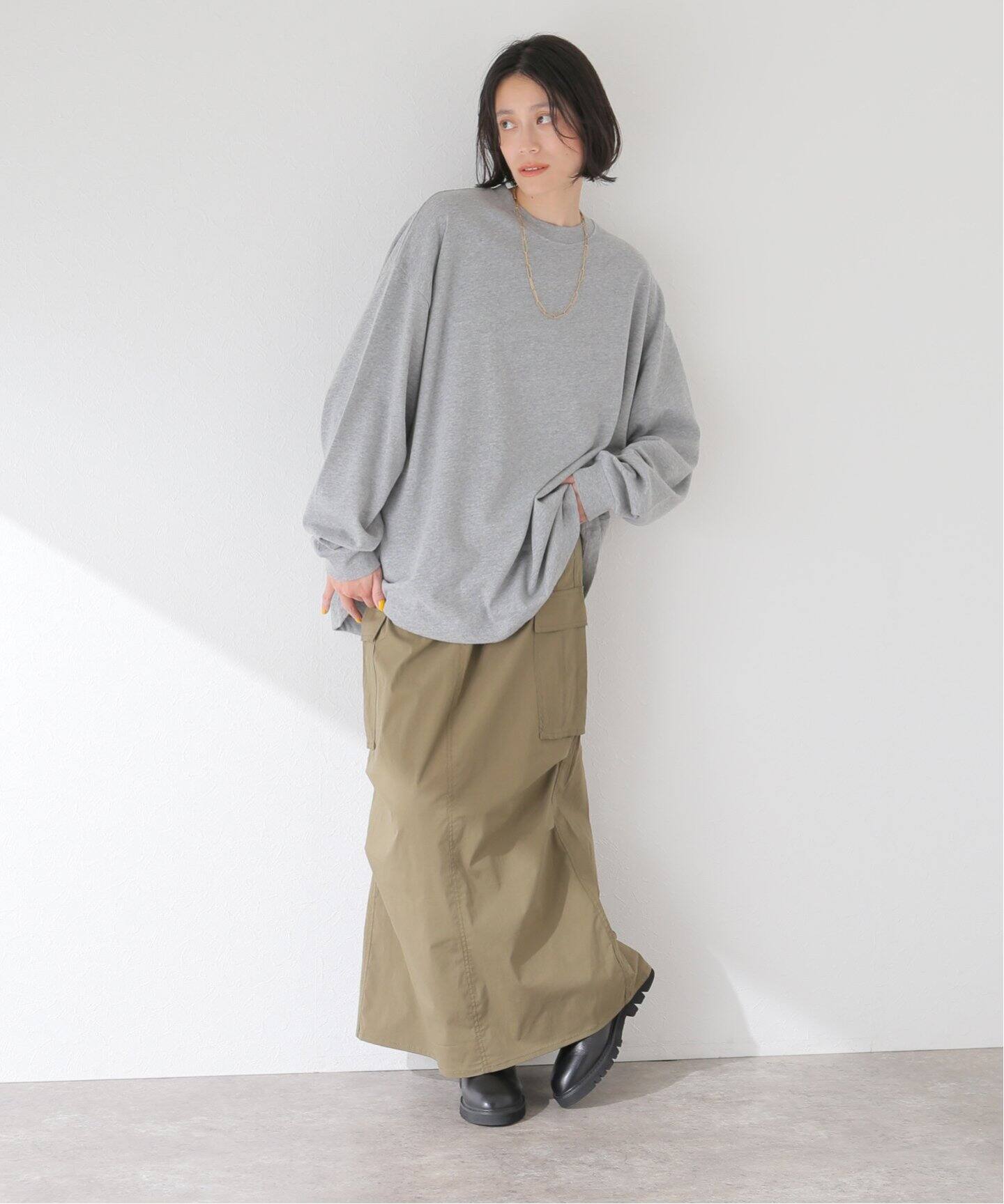 EVCON / エビコン】WIDE L/S TEE（Tシャツ／カットソー）｜BOICE
