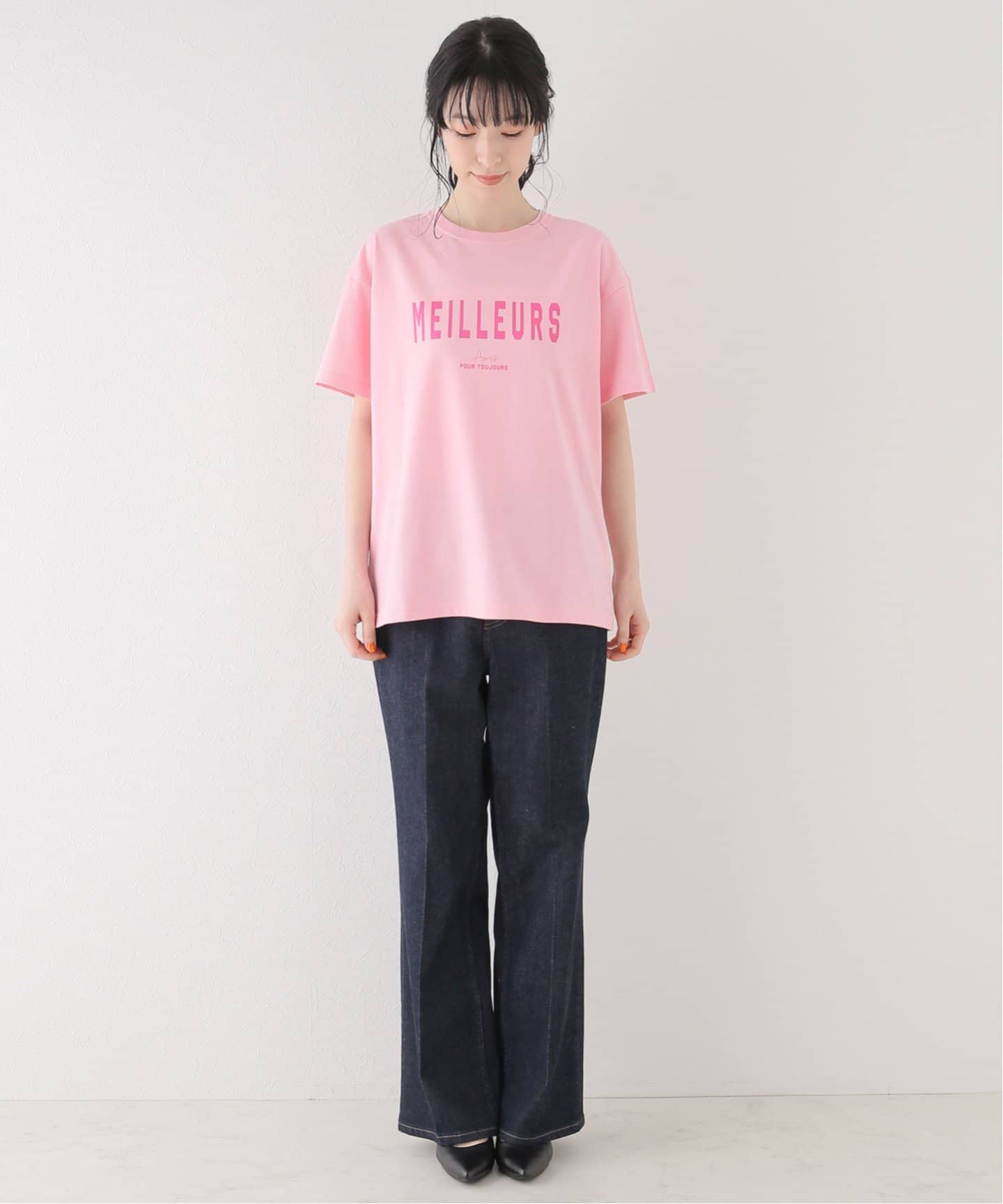 ロゴプリントTシャツ（Tシャツ／カットソー）｜La Totalite（ラ