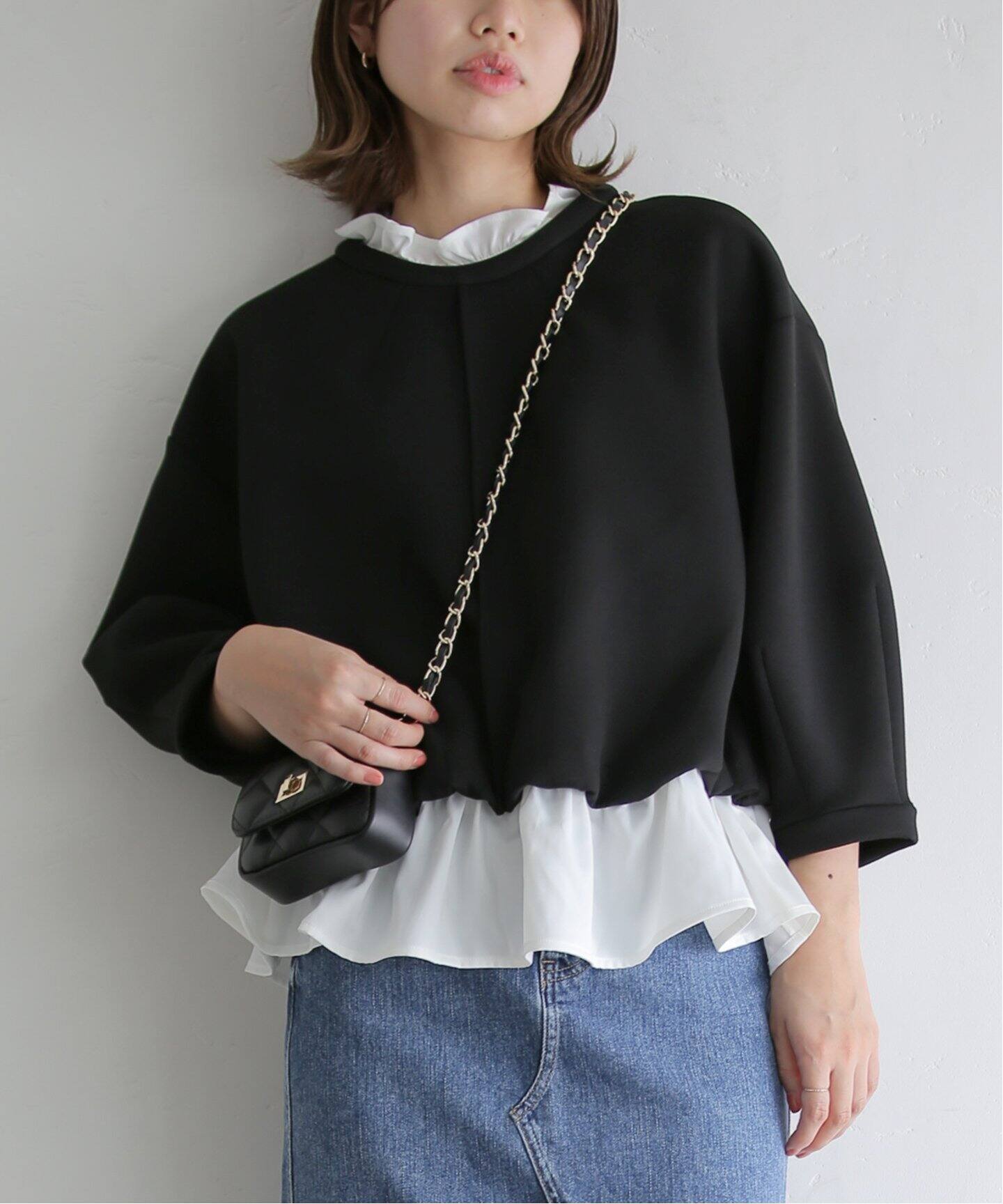 TORRAZZO DONNA/トラッゾドンナ】2WAY プルオーバー（Tシャツ 
