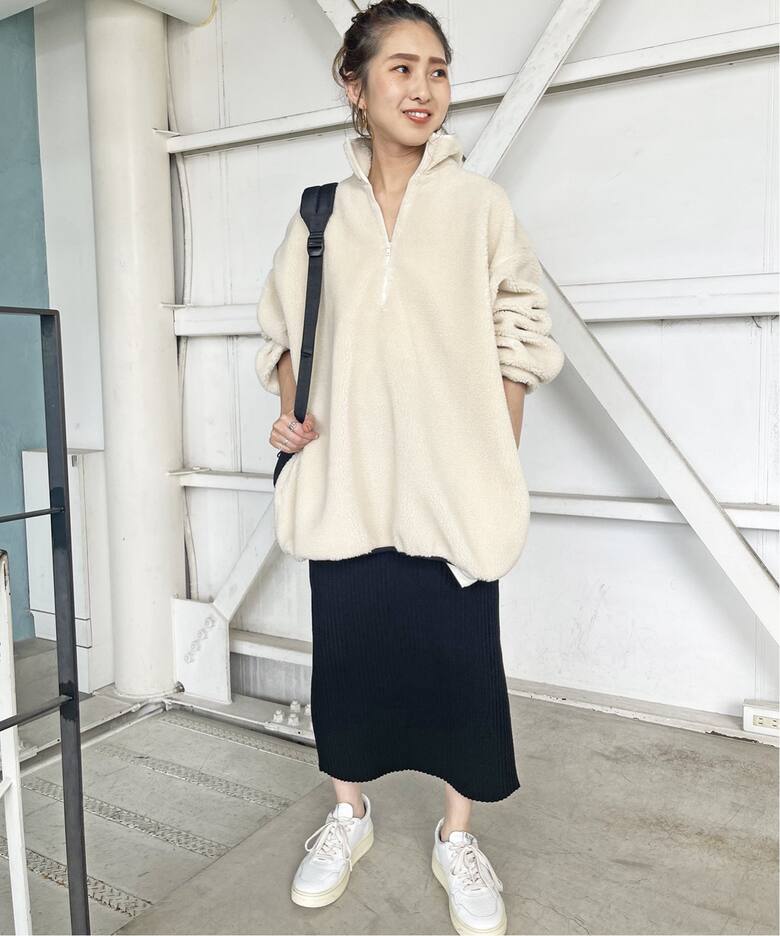 ≪追加≫ボアハーフジッププルオーバー（その他トップス）｜Spick and 