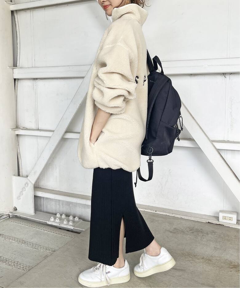 ≪追加≫ボアハーフジッププルオーバー（その他トップス）｜Spick and 