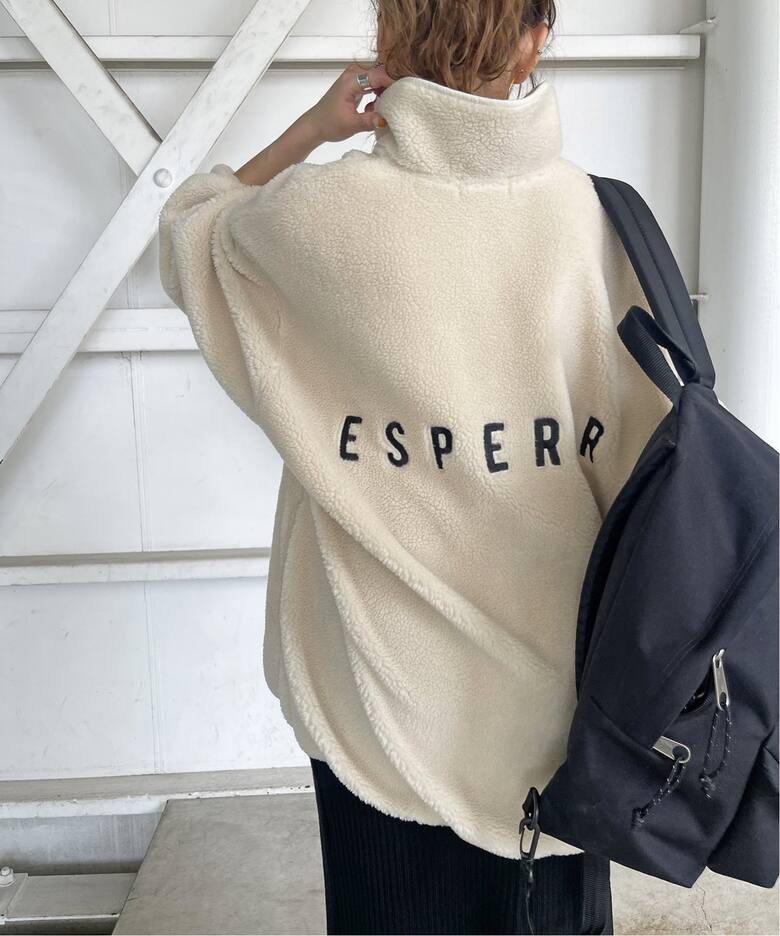 ≪追加≫ボアハーフジッププルオーバー（その他トップス）｜Spick and 