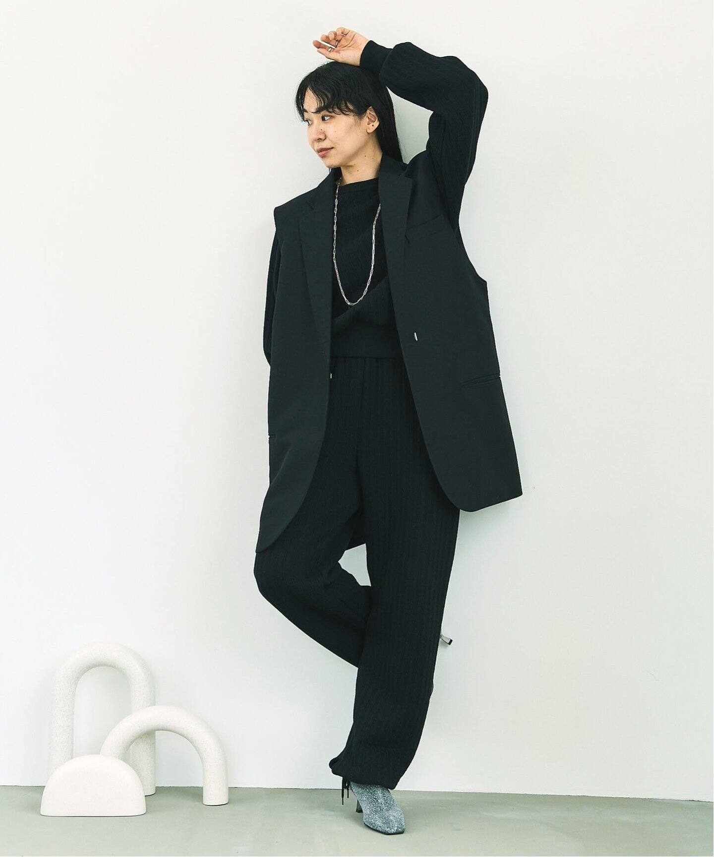 PHEENY /フィーニー】Quilt like jersey プルオーバー：カットソー（T 