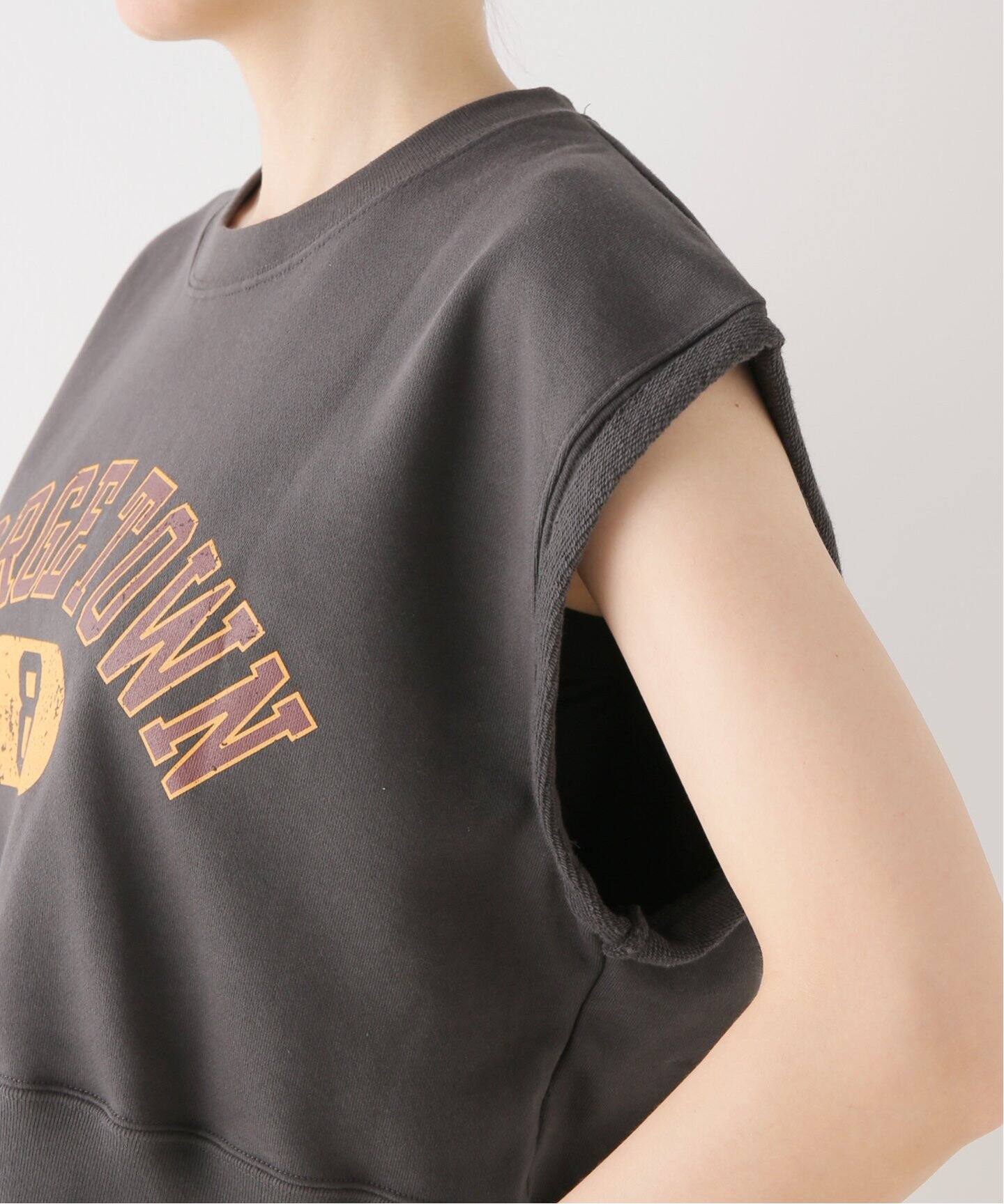 MAISON NO.8/メゾンナンバーエイト】 N/SショートSWEAT（スウェット 