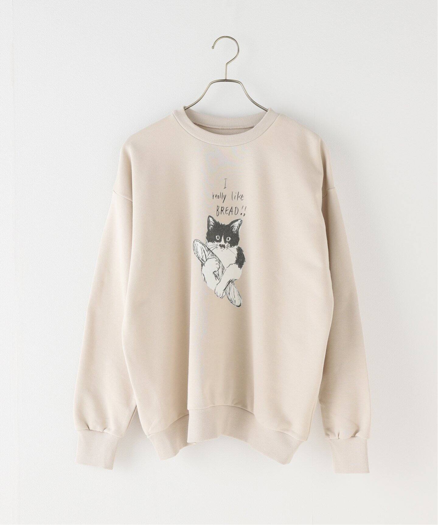 ≪静岡店+WEB限定≫【CATBAKES 9456】プリントスウェット（スウェット  