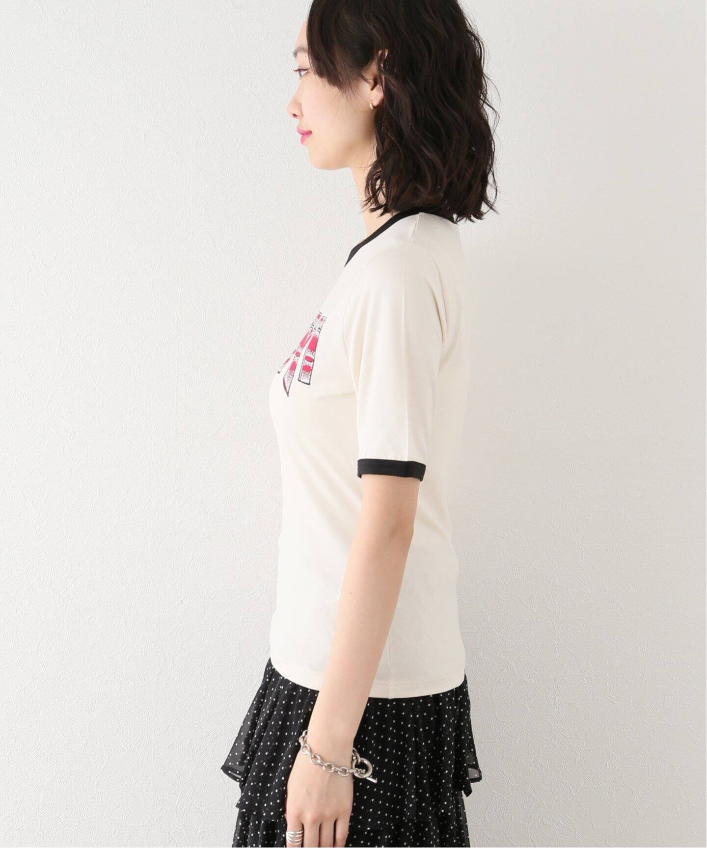 GANNI / ガニー】Light Stretch Jersey Ganni Fitted（Tシャツ 