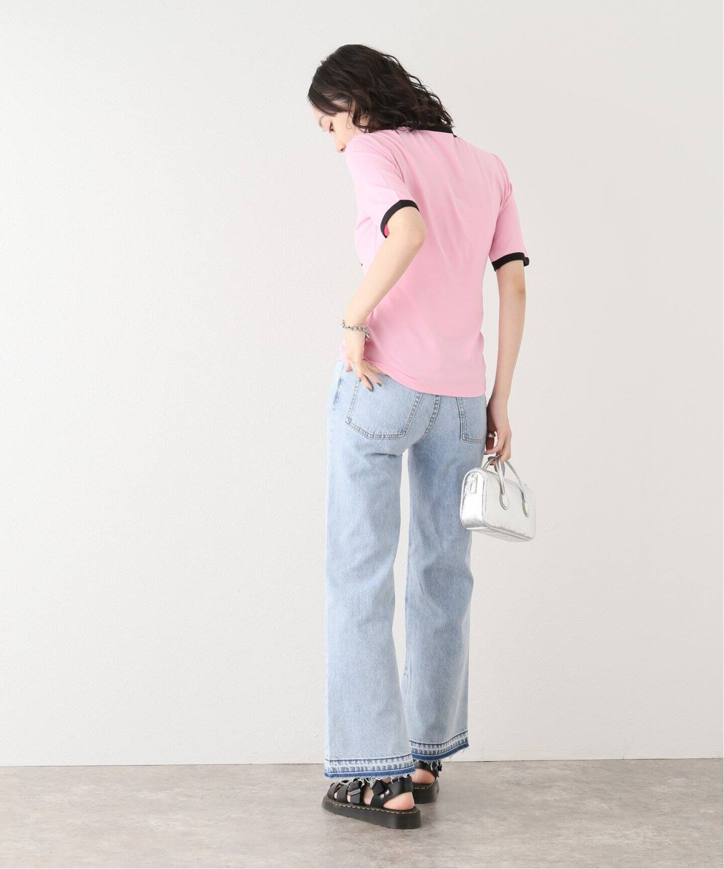 GANNI / ガニー】Light Stretch Jersey Gym Fitted T（Tシャツ