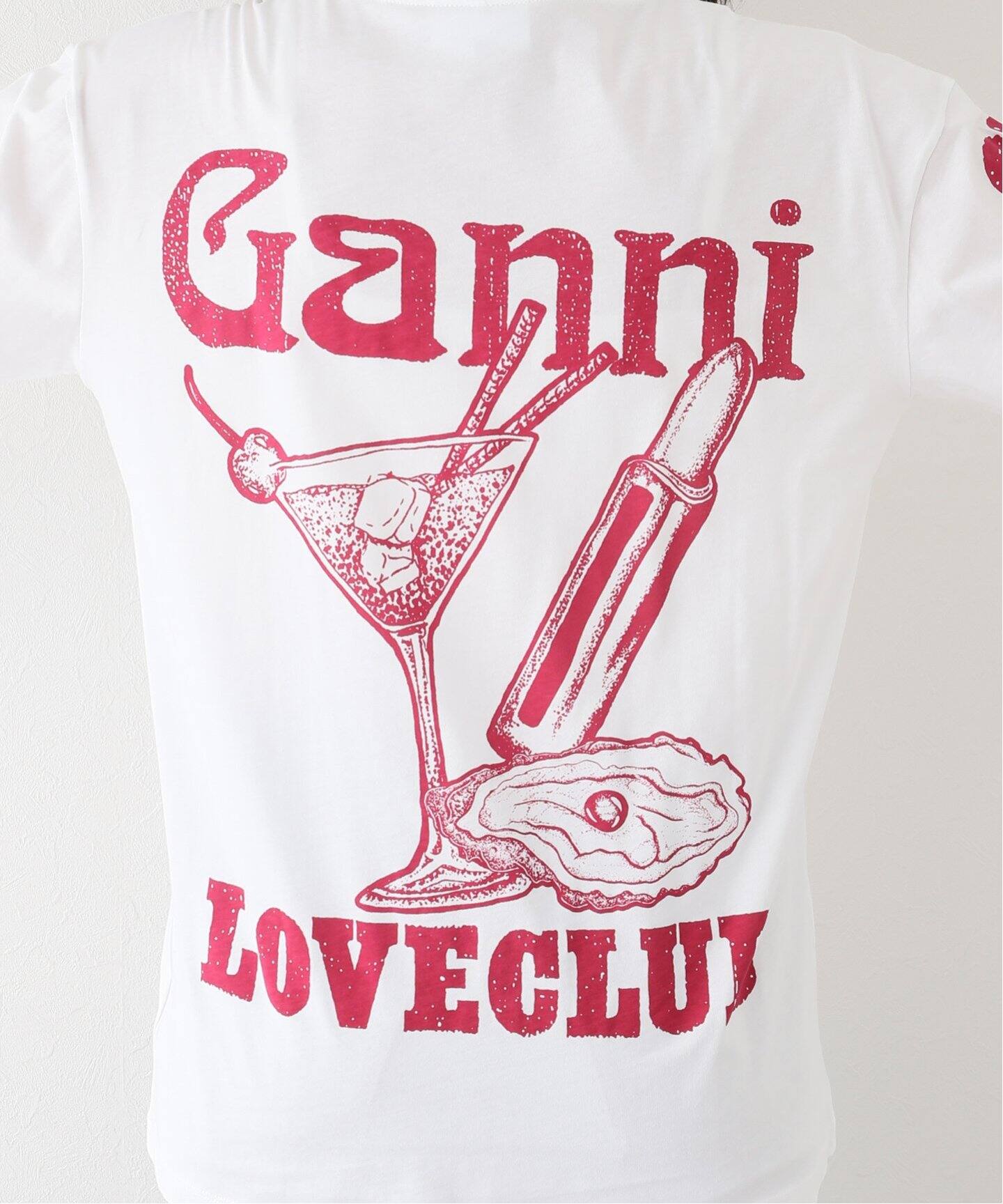 GANNI / ガニー】Light Jersey Layered Long Sleeve T（Tシャツ 