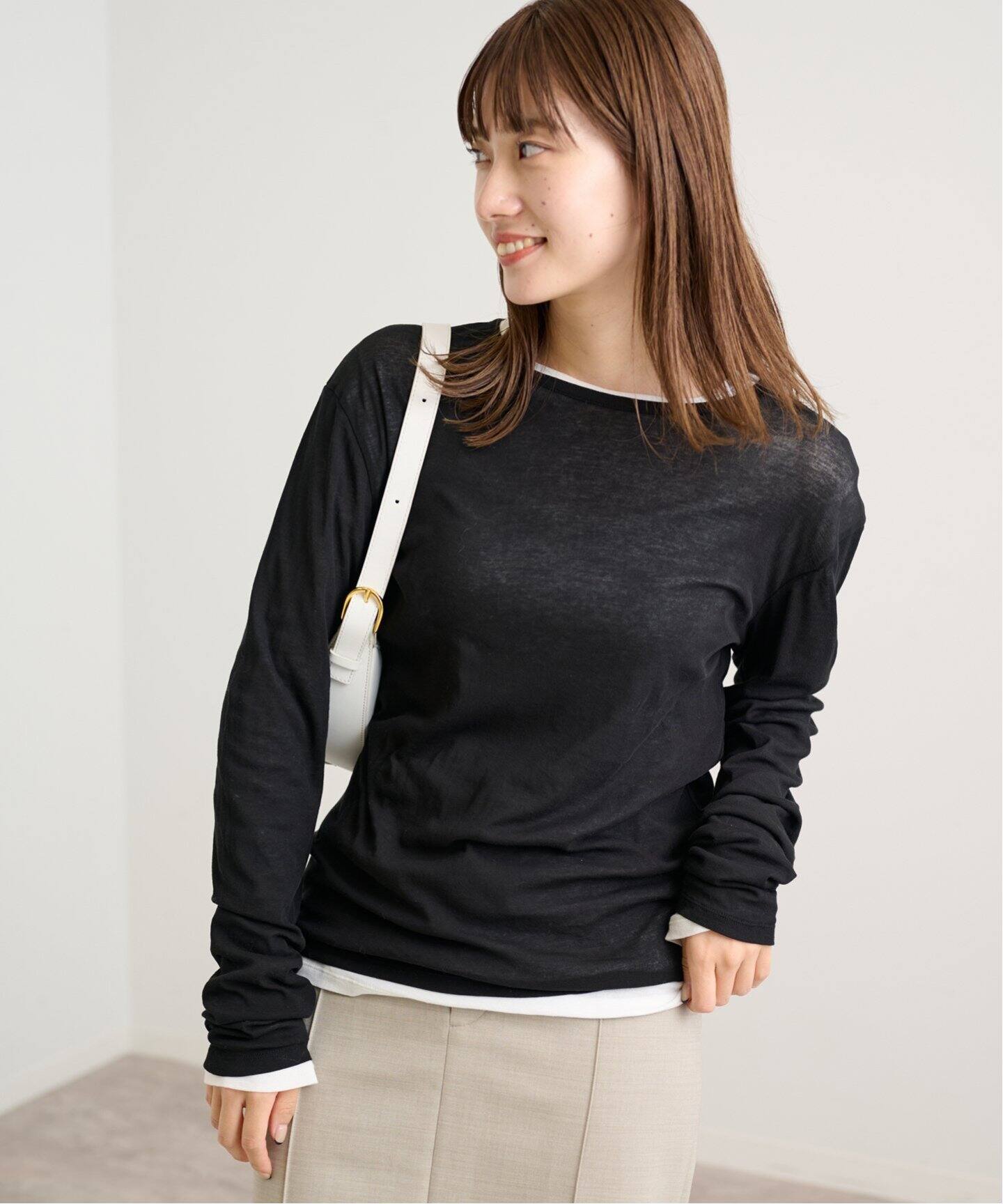 ≪追加≫コットンフライスシアークルーネックTシャツ2（Tシャツ 